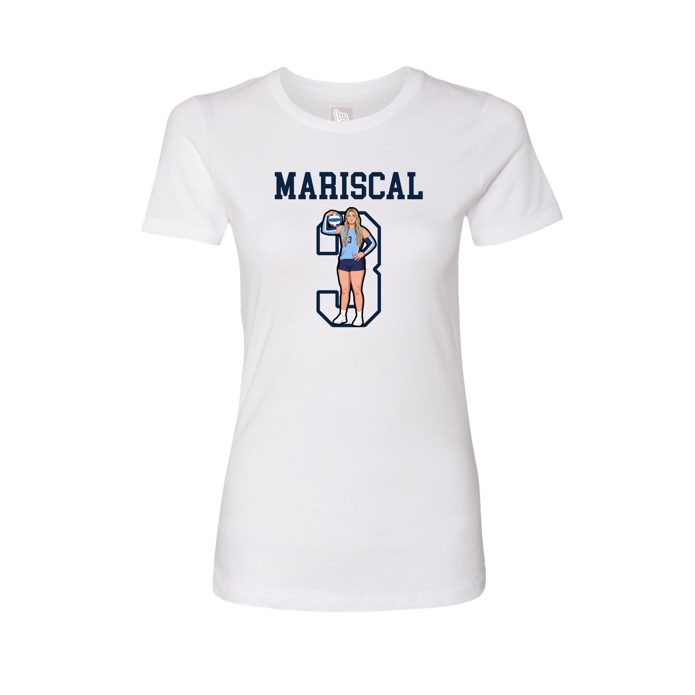 Fitted Women's Tee — Shirsey in White