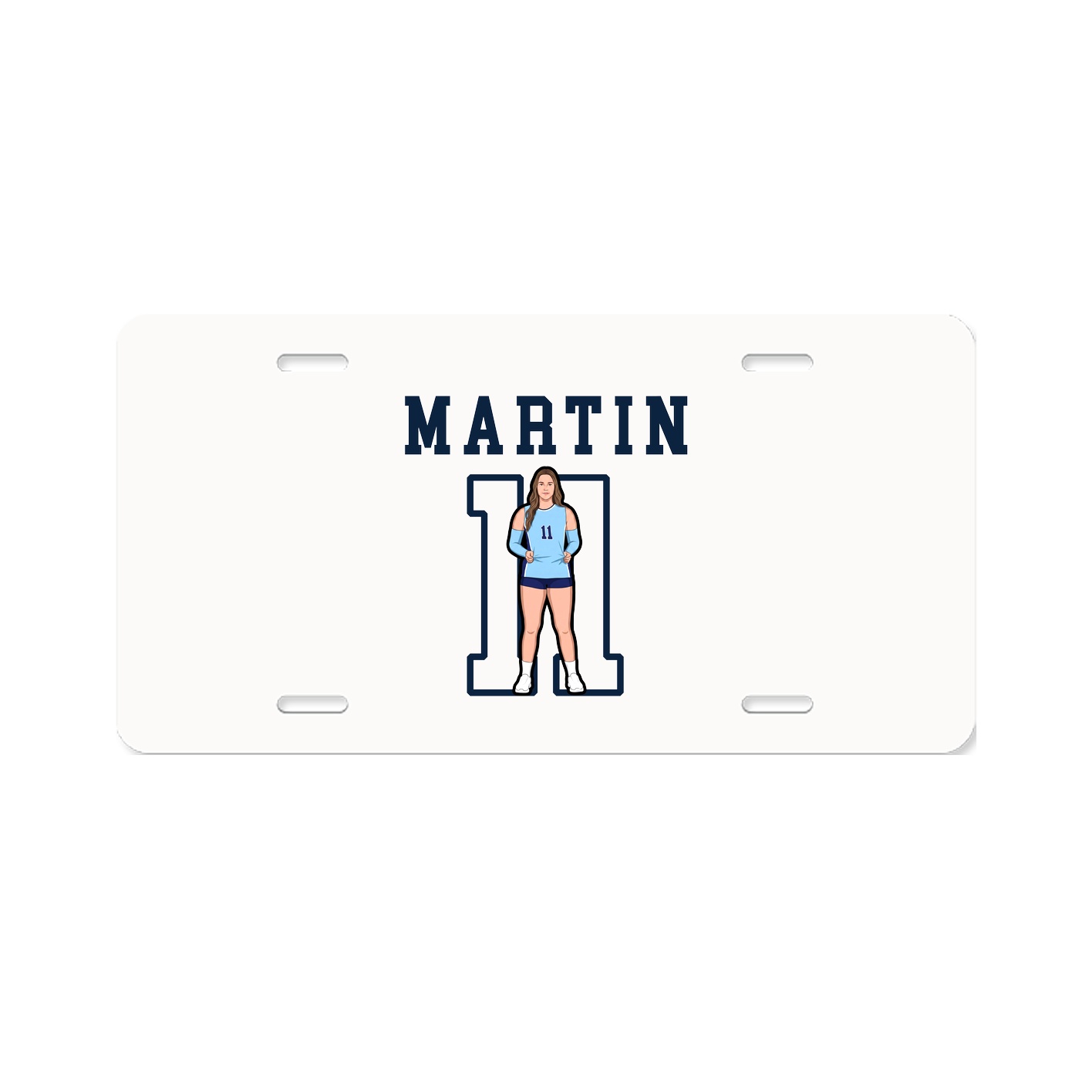 License Plate — Shirsey in Classic