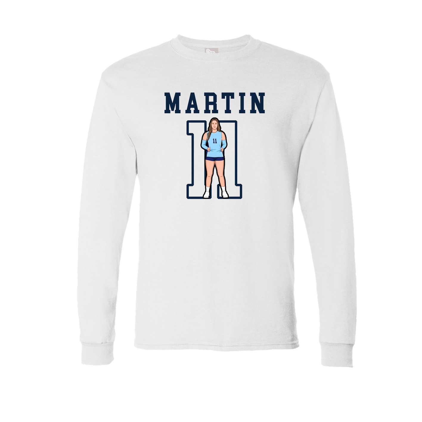Long Sleeve Tee — Shirsey in White