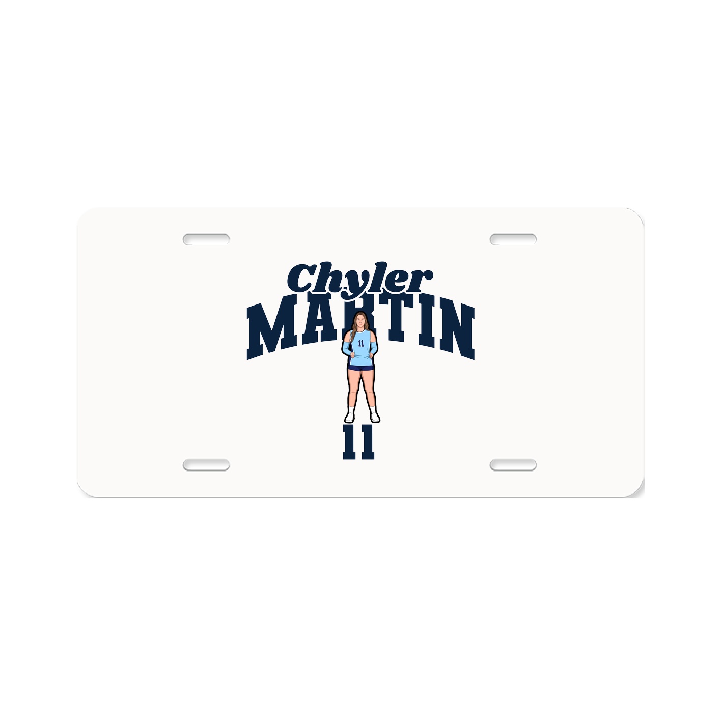 License Plate — Signature Arch in Classic