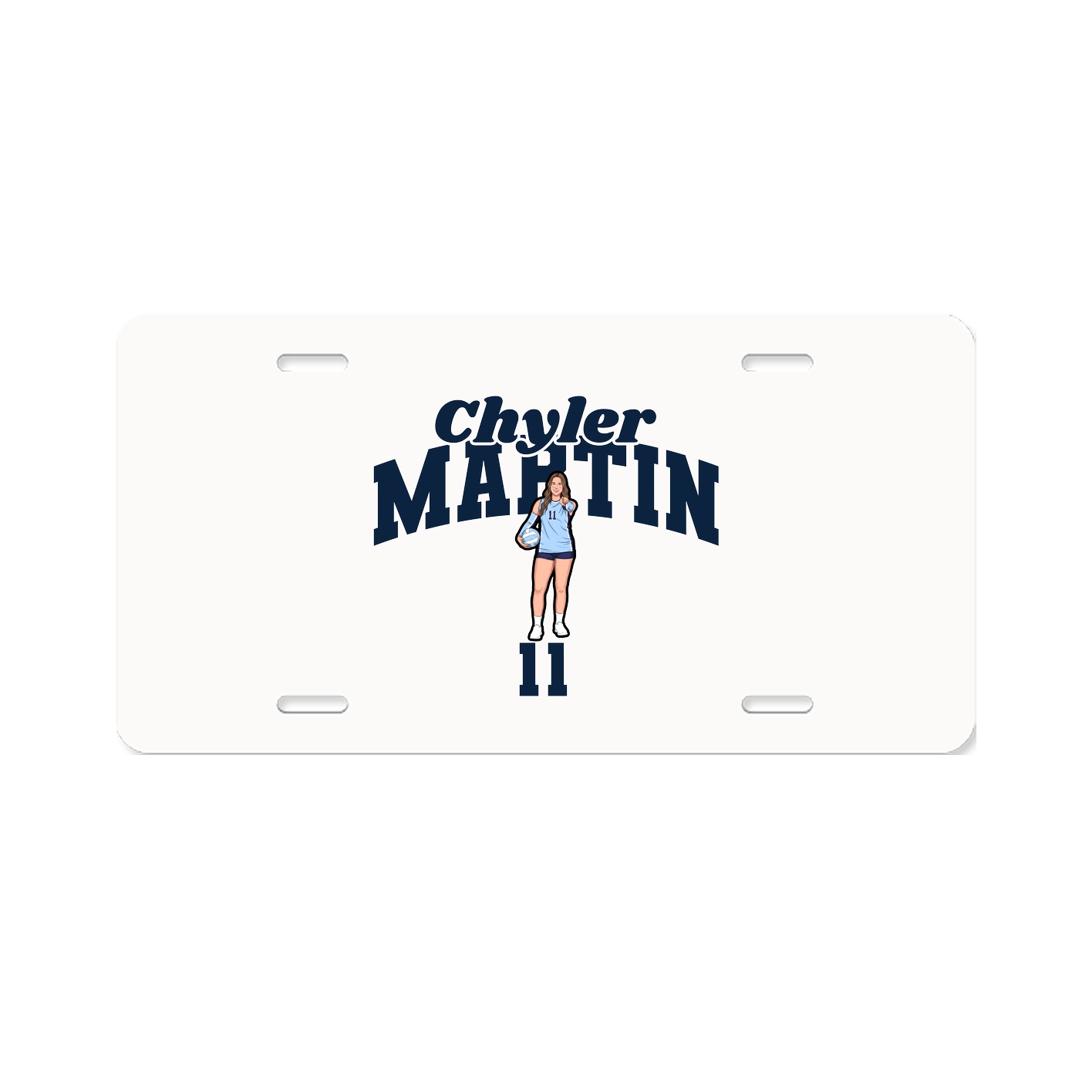 License Plate — Signature Arch in Classic