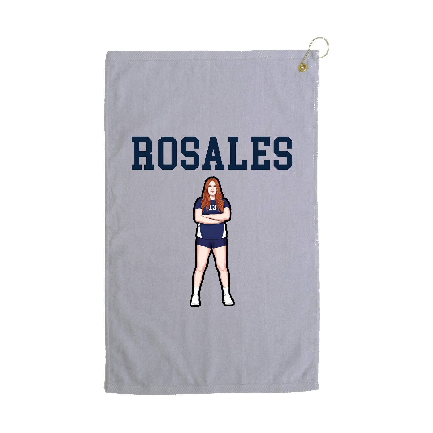 Golf Towel — Shirsey in Grey