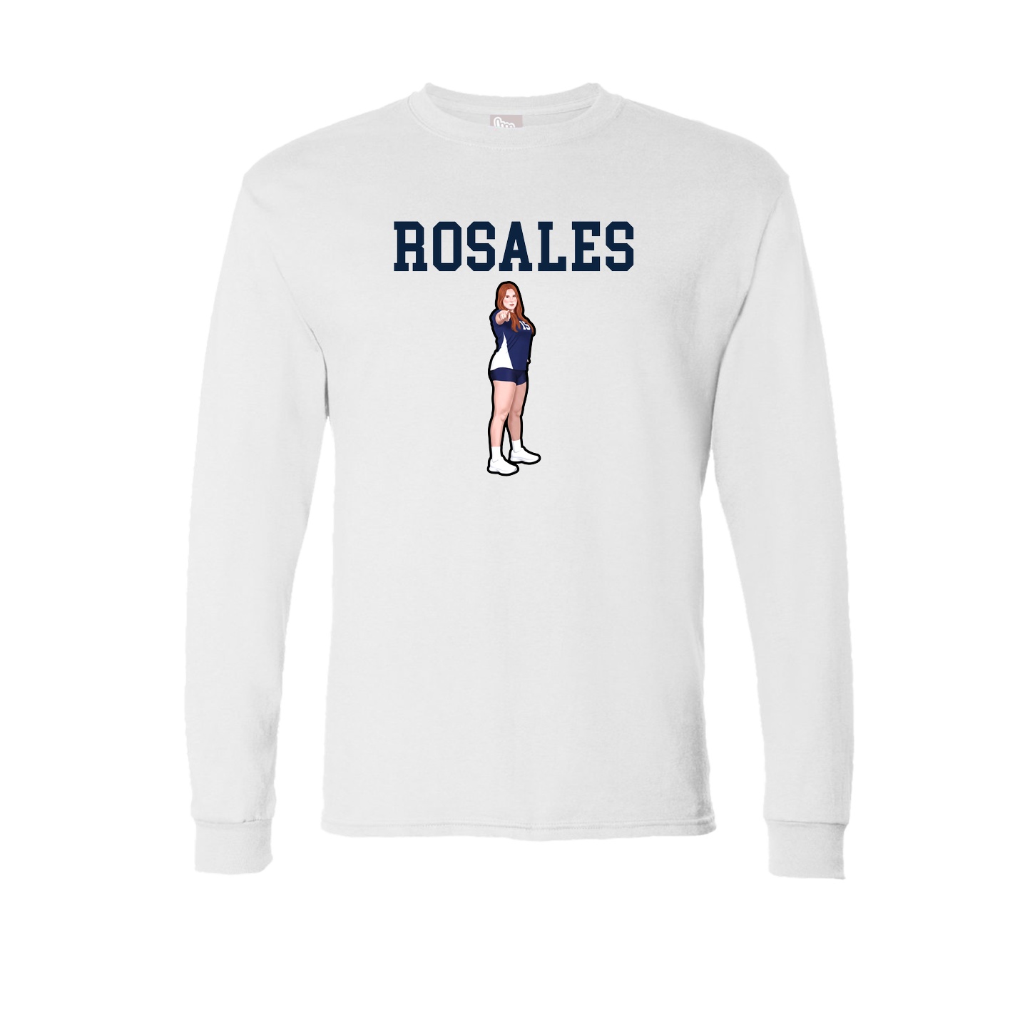 Long Sleeve Tee — Shirsey in White