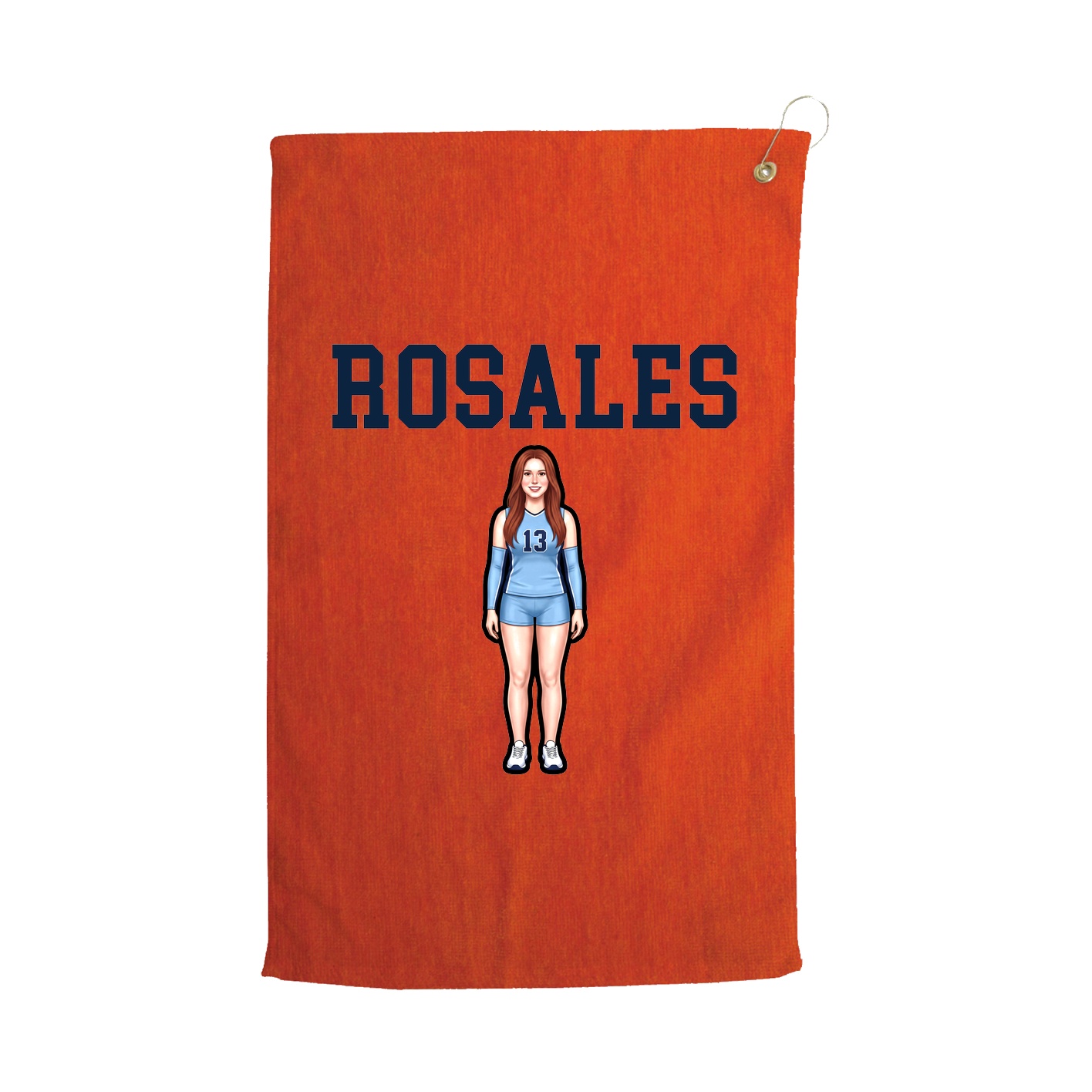 Golf Towel — Shirsey in Orange