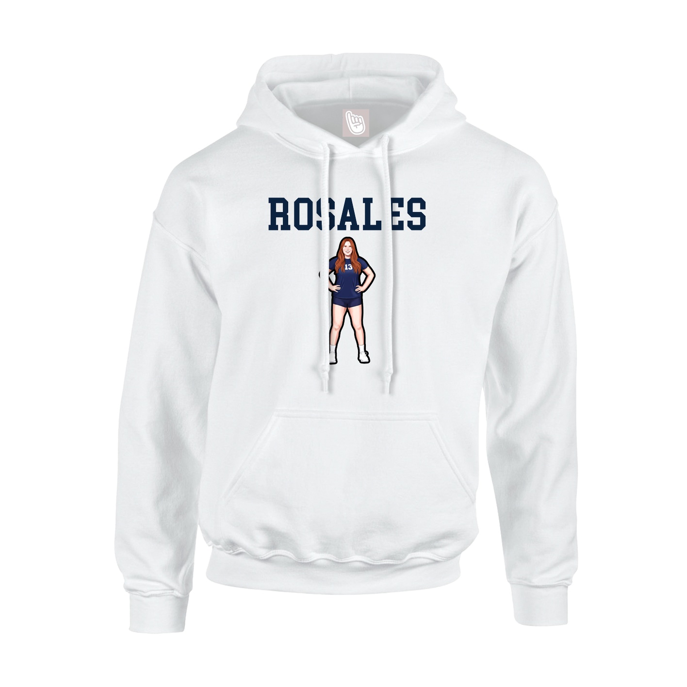 Youth Hoodie — Shirsey in White