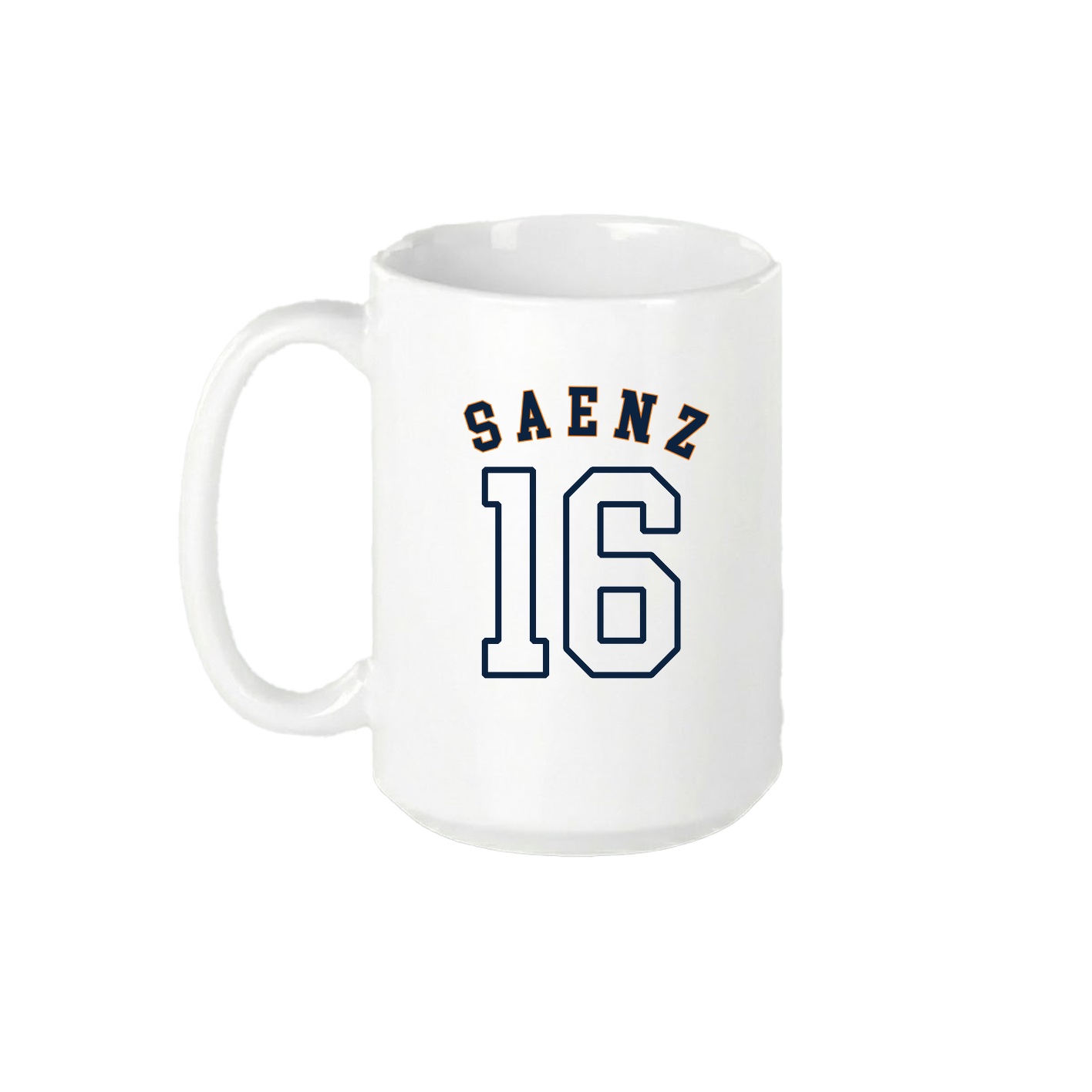 15oz Coffee Mug — Shirsey Arch in White