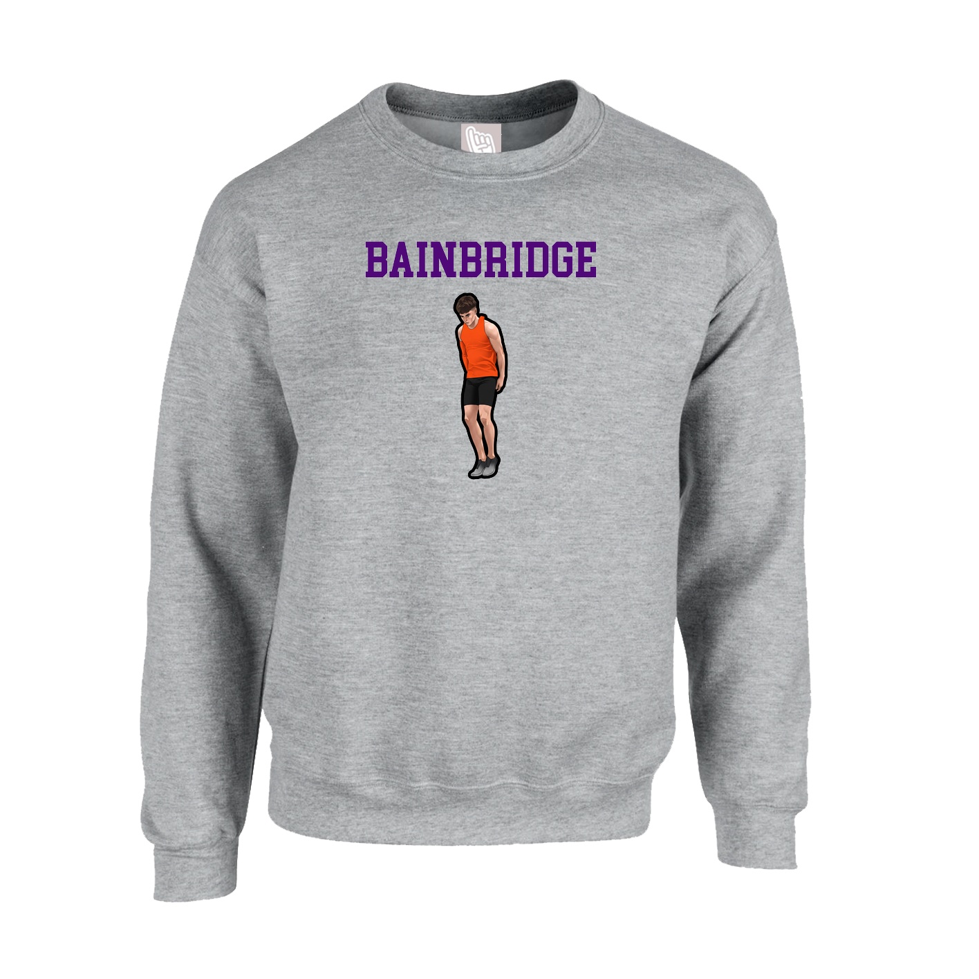 Fleece Crew — Shirsey in Grey