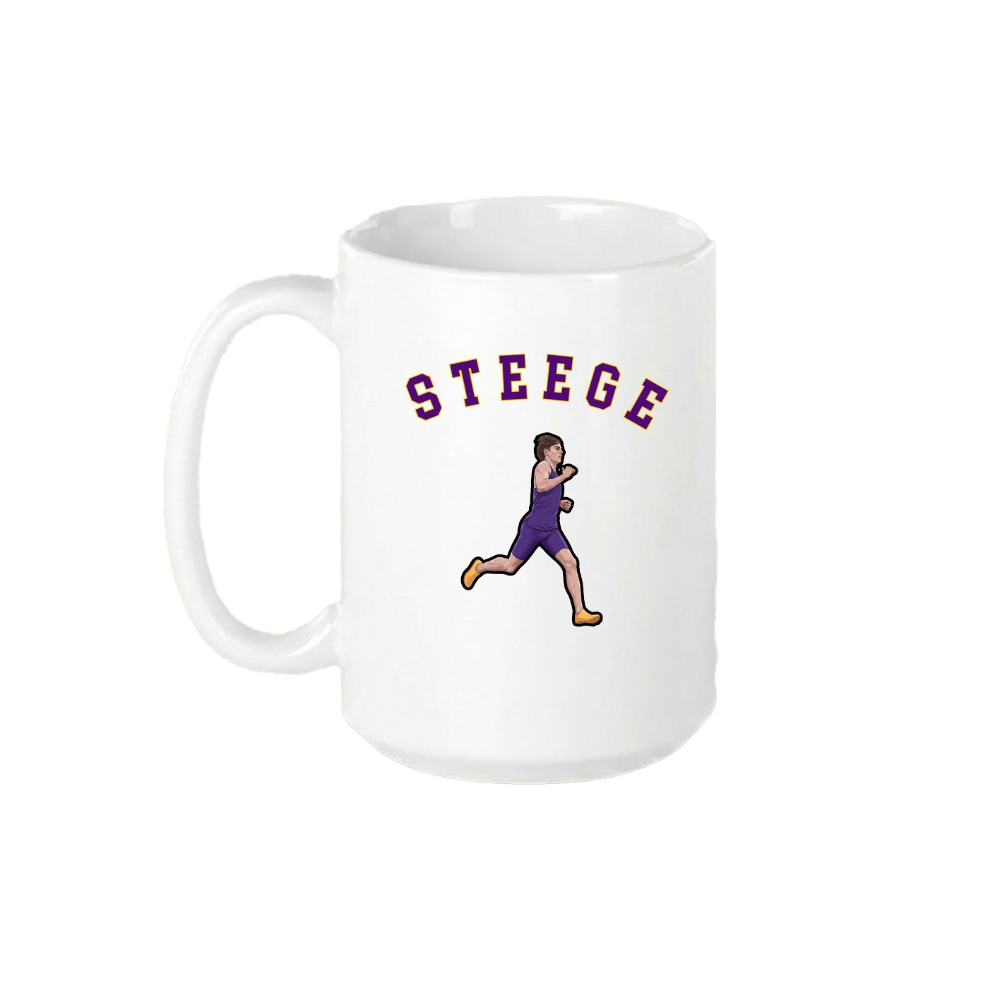 15oz Coffee Mug — Shirsey Arch in White
