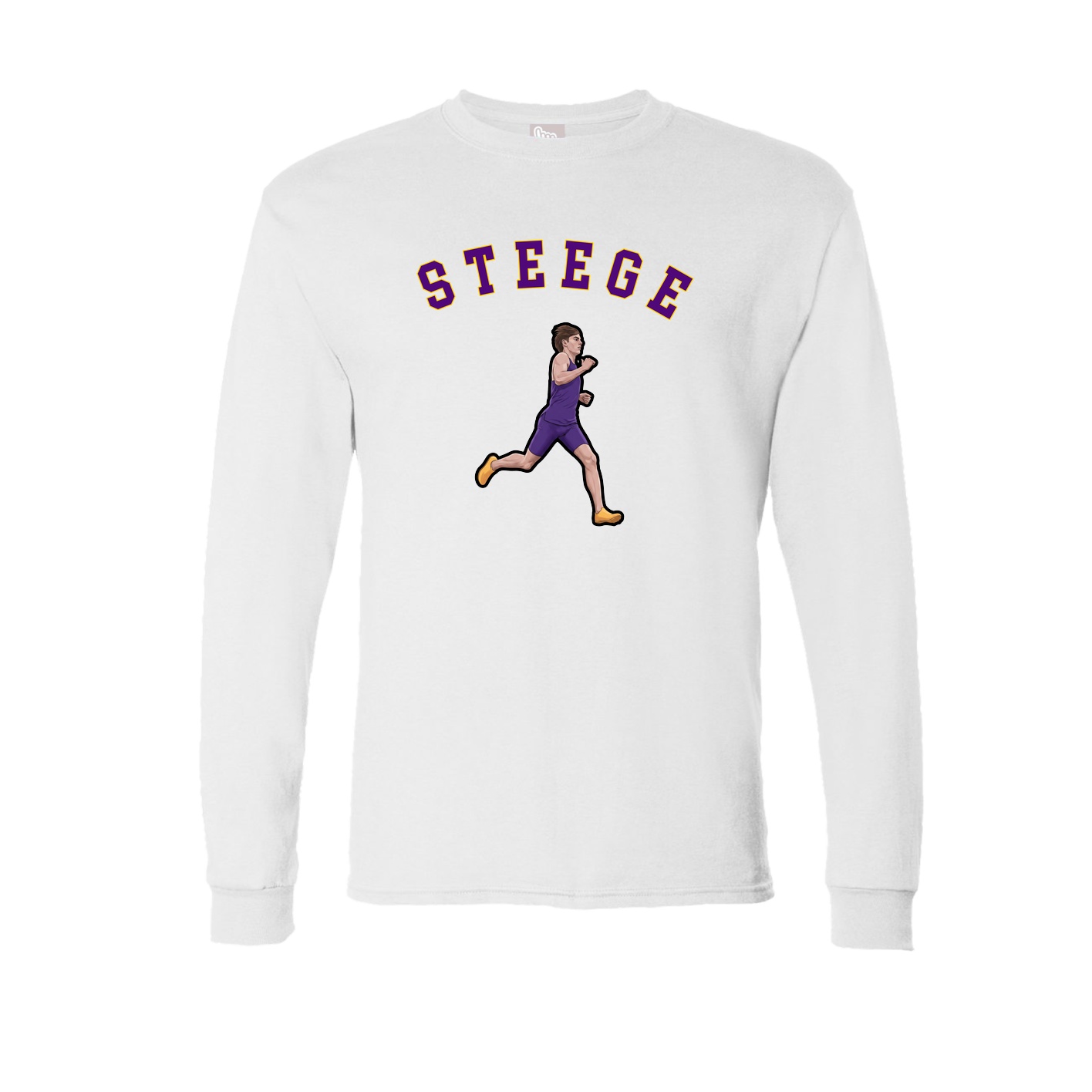 Long Sleeve Tee — Shirsey Arch in White