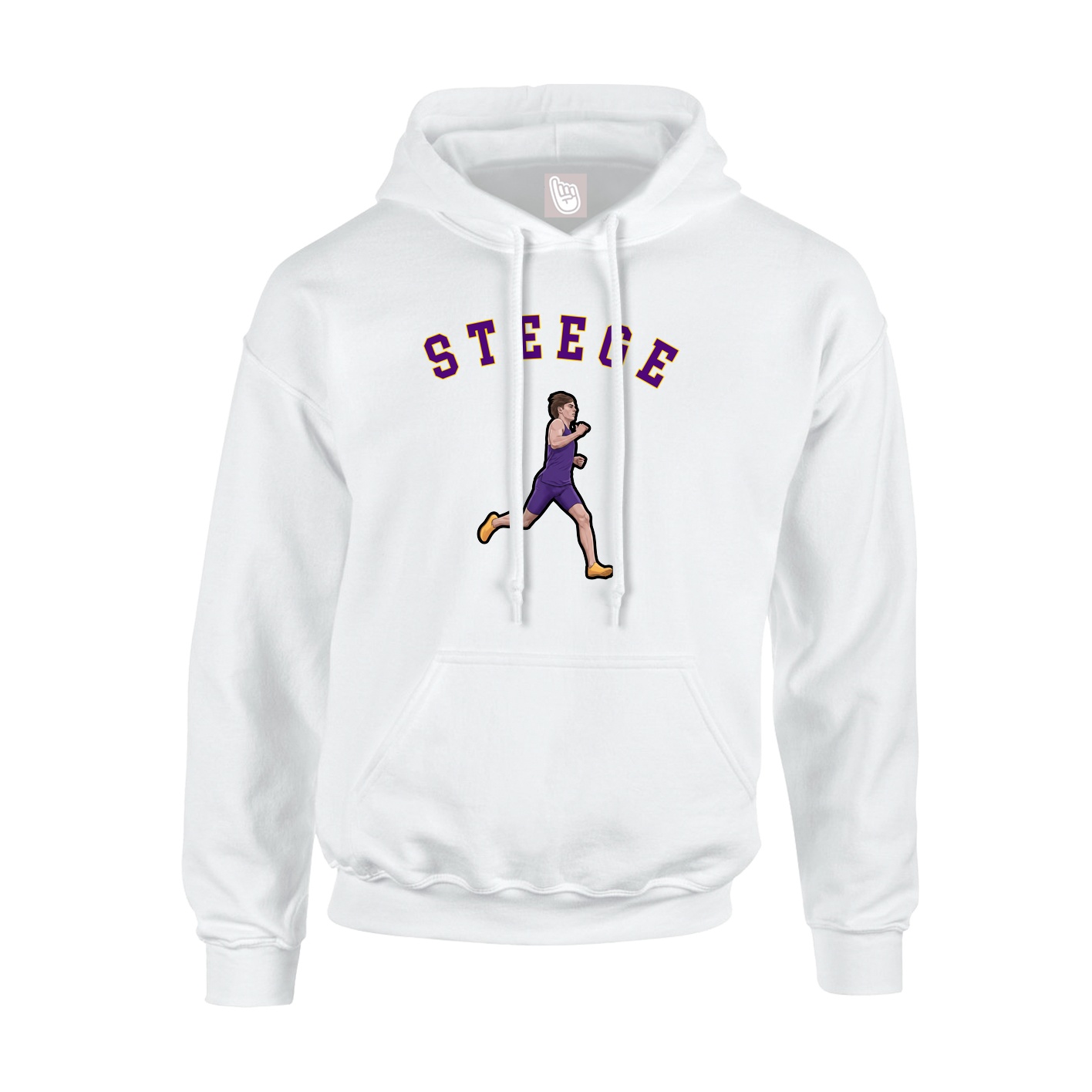 Hoodie — Shirsey Arch in White