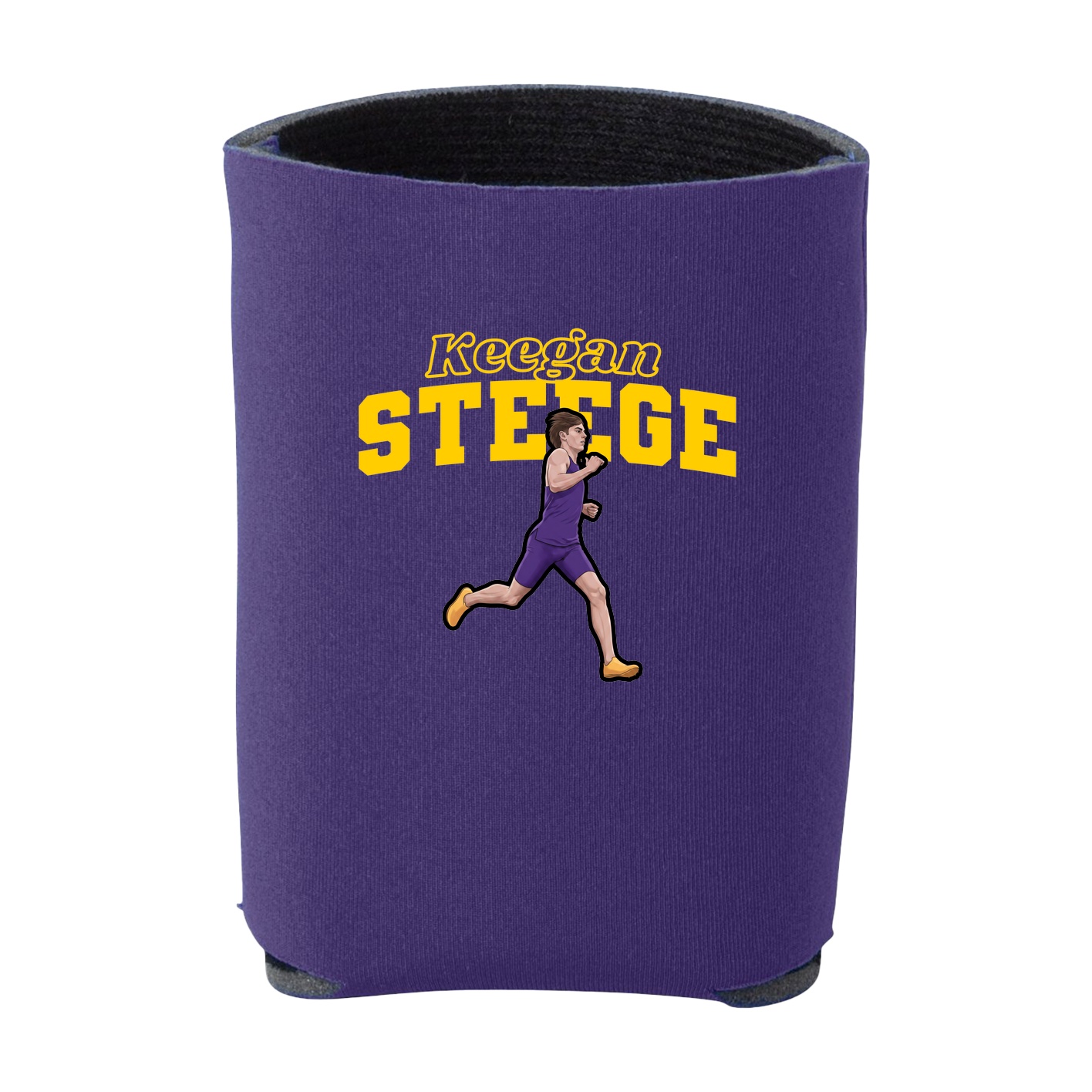 Can Holder — Name Arch in Purple