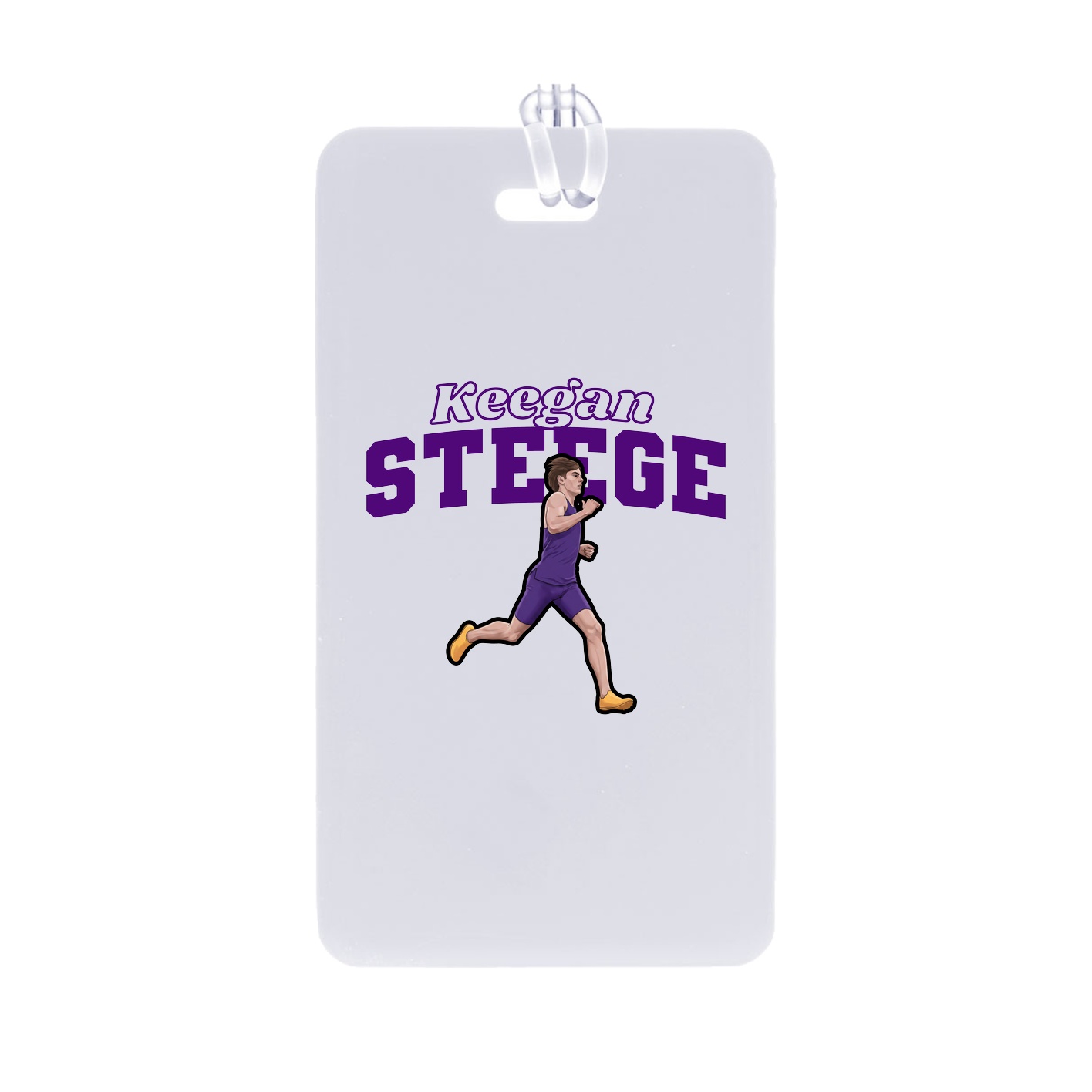 Bag Tag — Name Arch in Classic