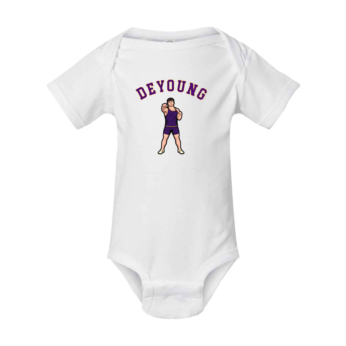 Baby Onesie — Shirsey Arch in White