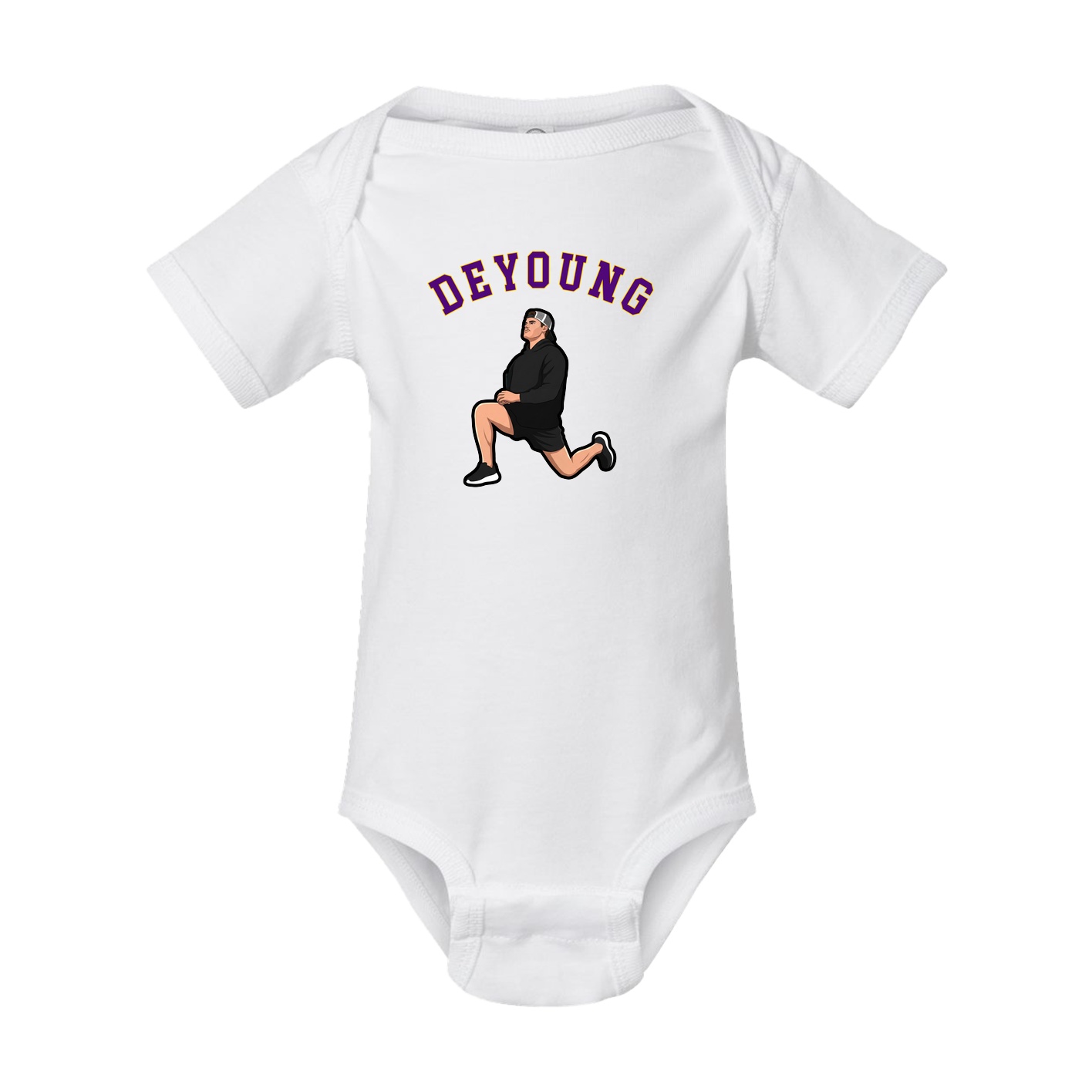 Baby Onesie — Shirsey Arch in White