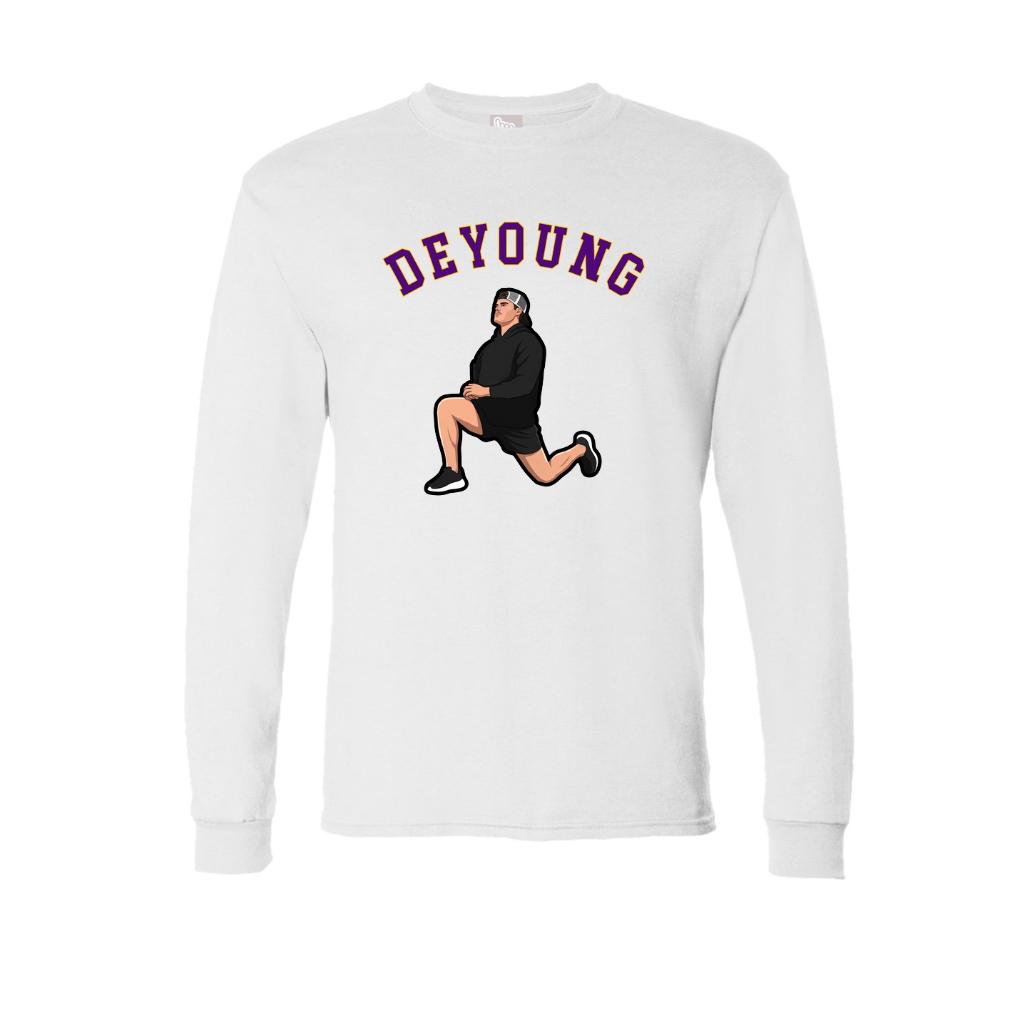Long Sleeve Tee — Shirsey Arch in White