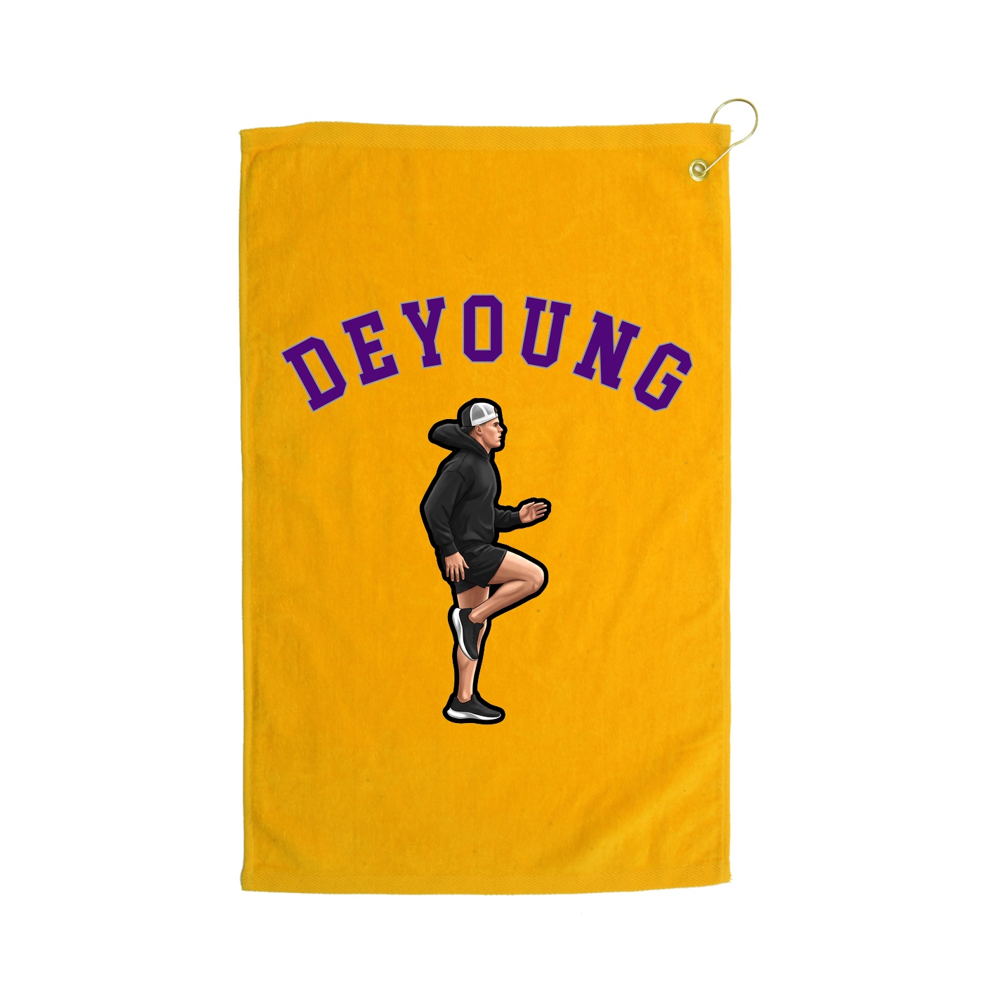 Golf Towel — Shirsey Arch in Gold