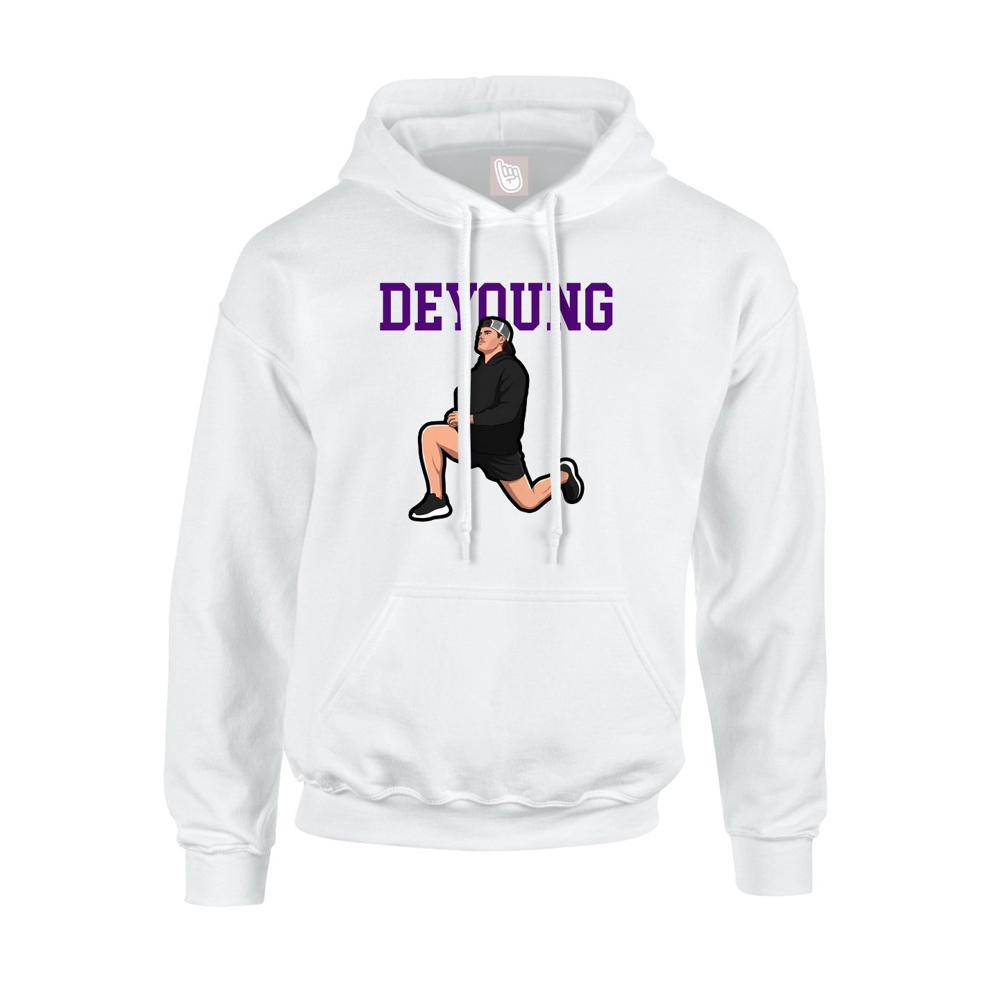Youth Hoodie — Shirsey in White