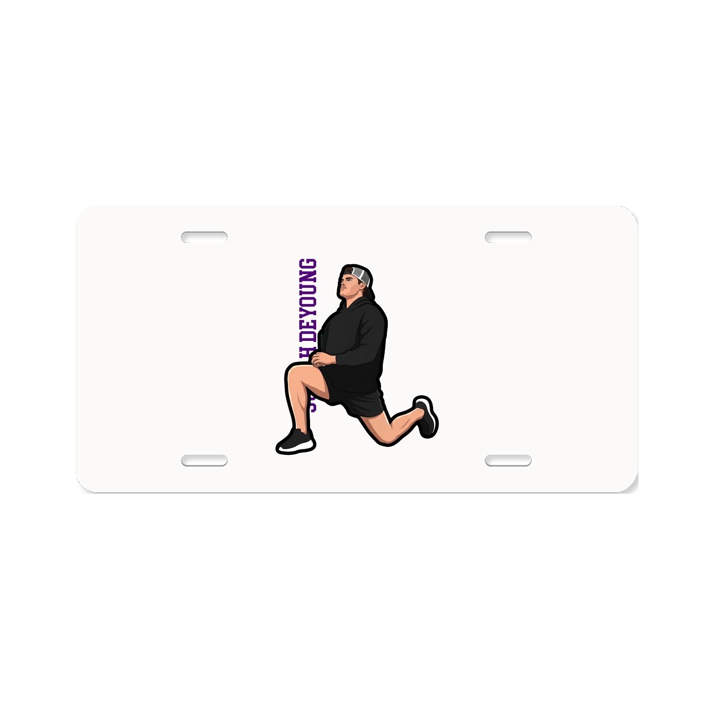 Aluminum License Plate