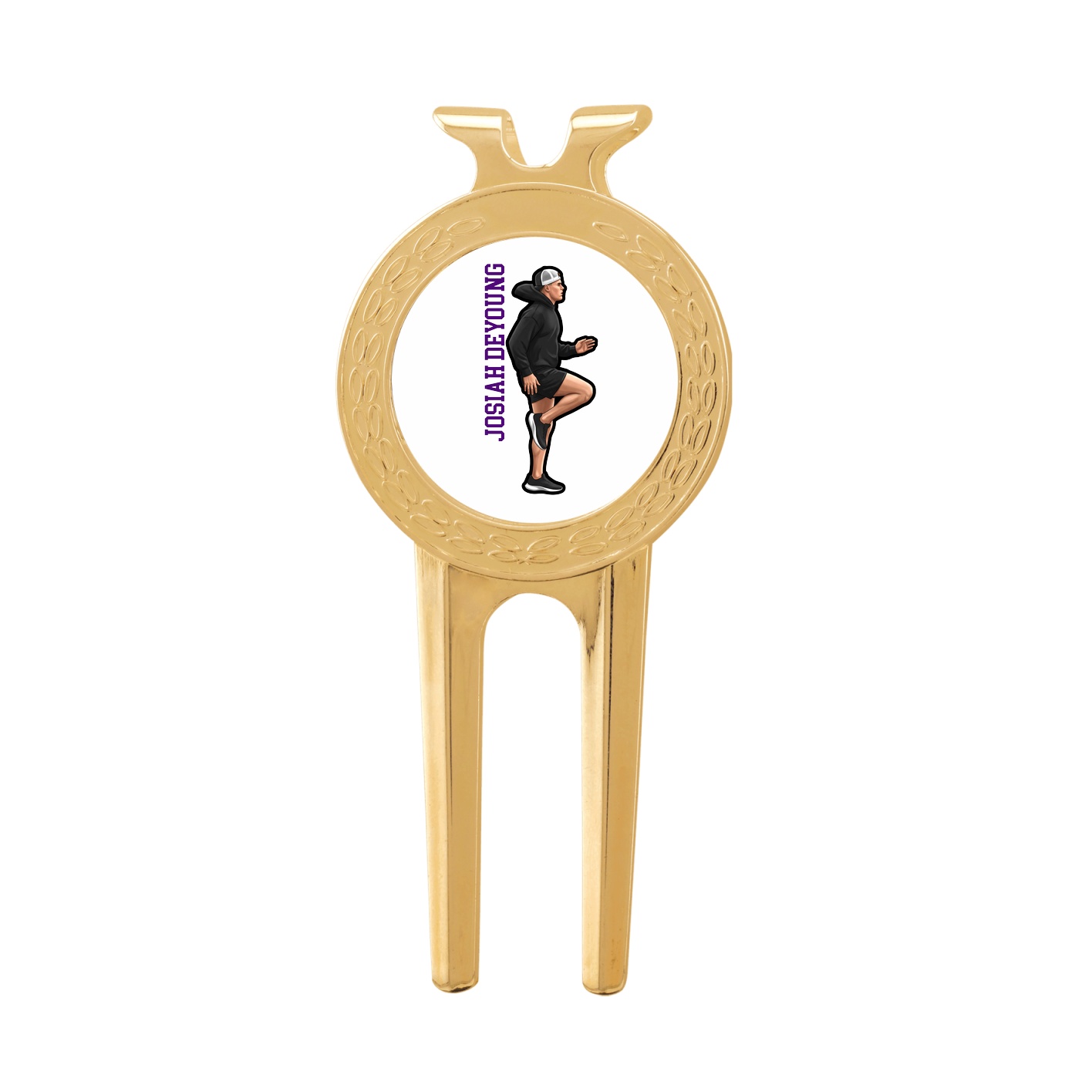 Divot Tool with Ball Marker — Name Vertical in Classic