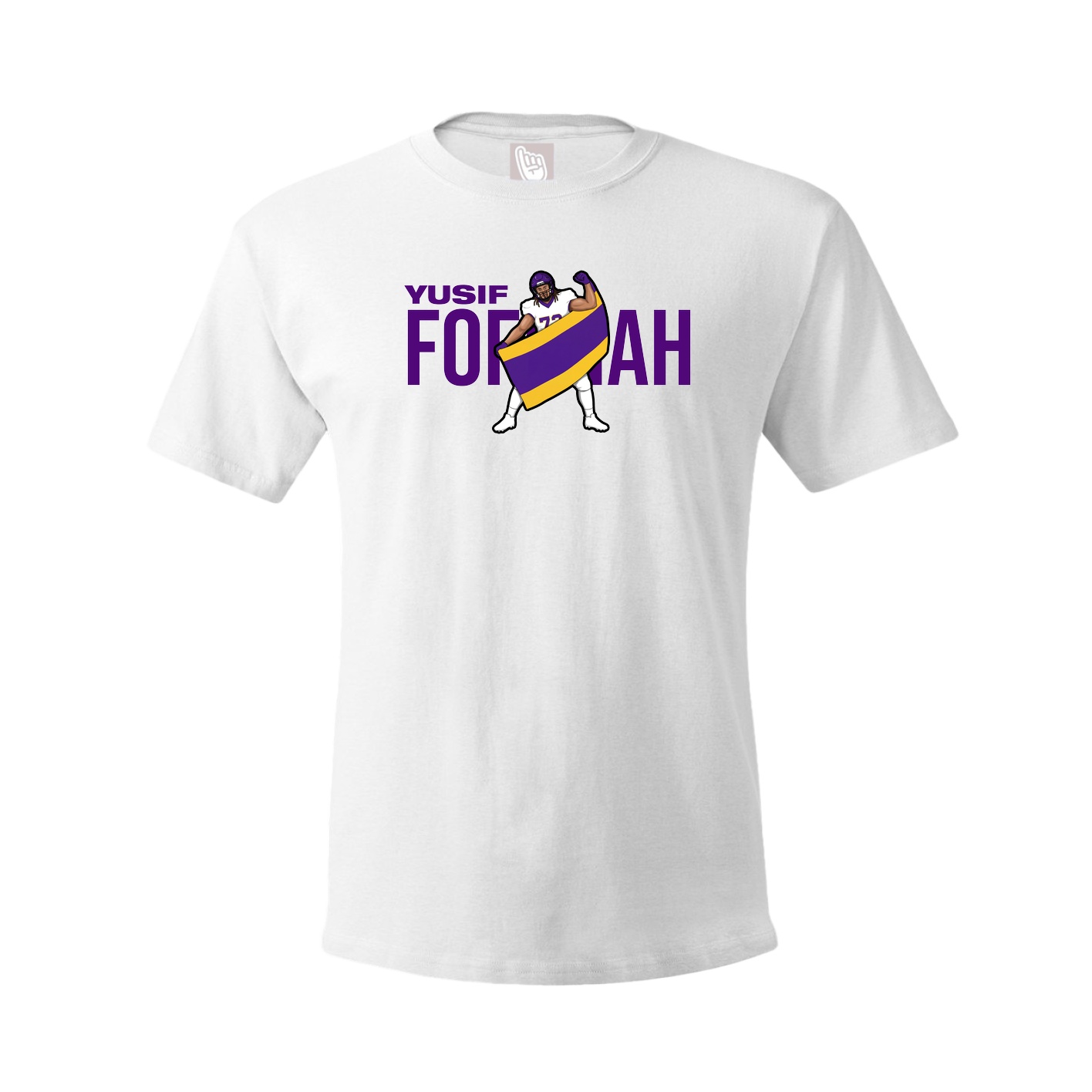 Youth Tee — Player Name in White