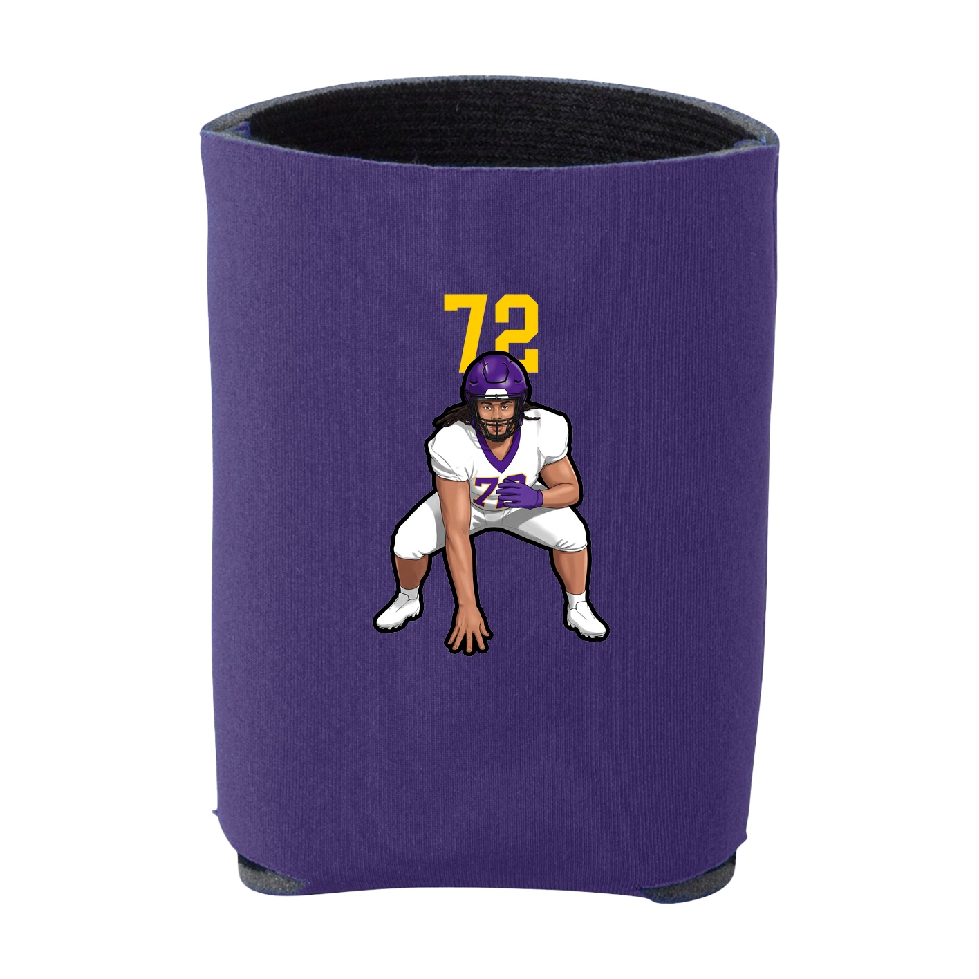 Can Holder — Number Top in Purple