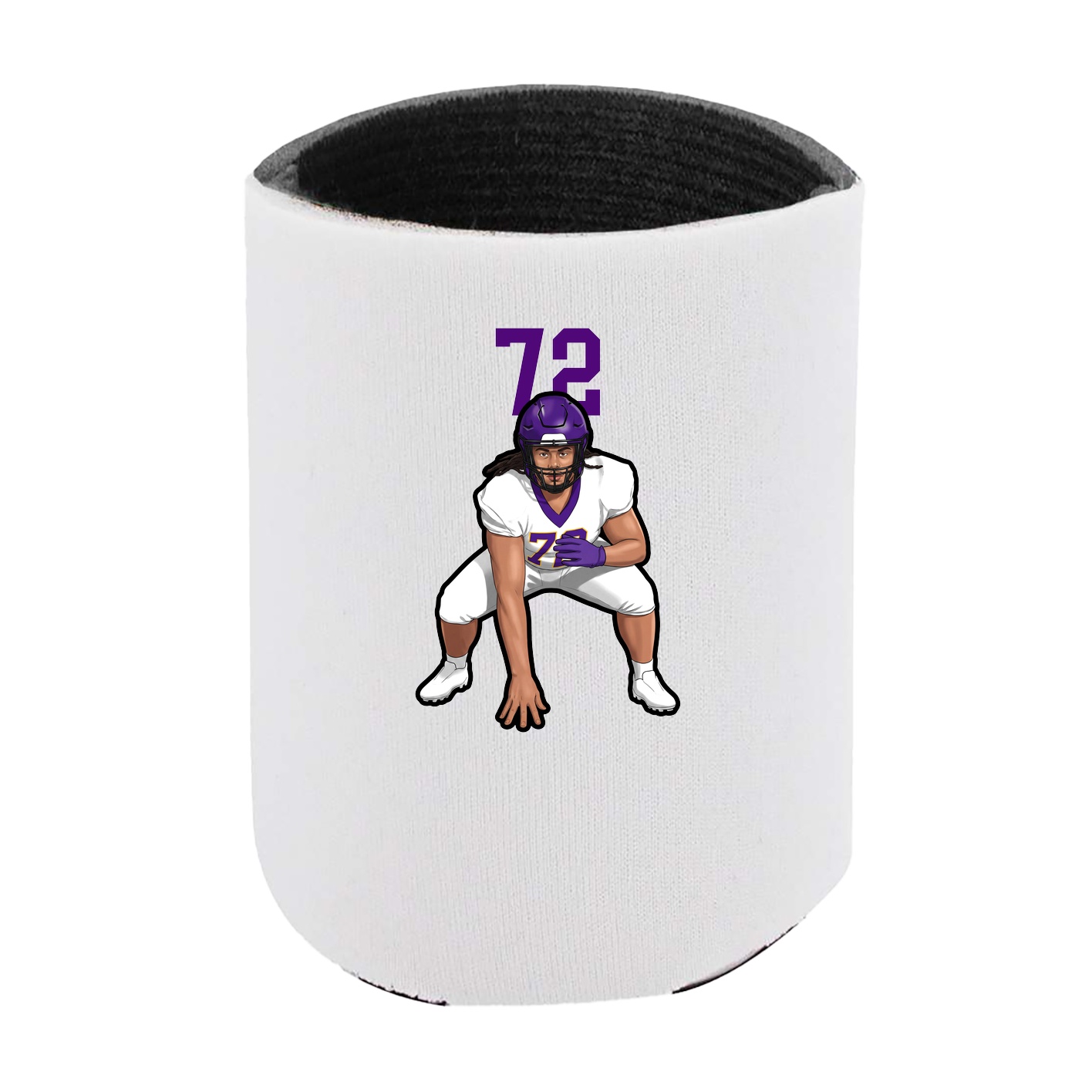 Can Holder — Number Top in White