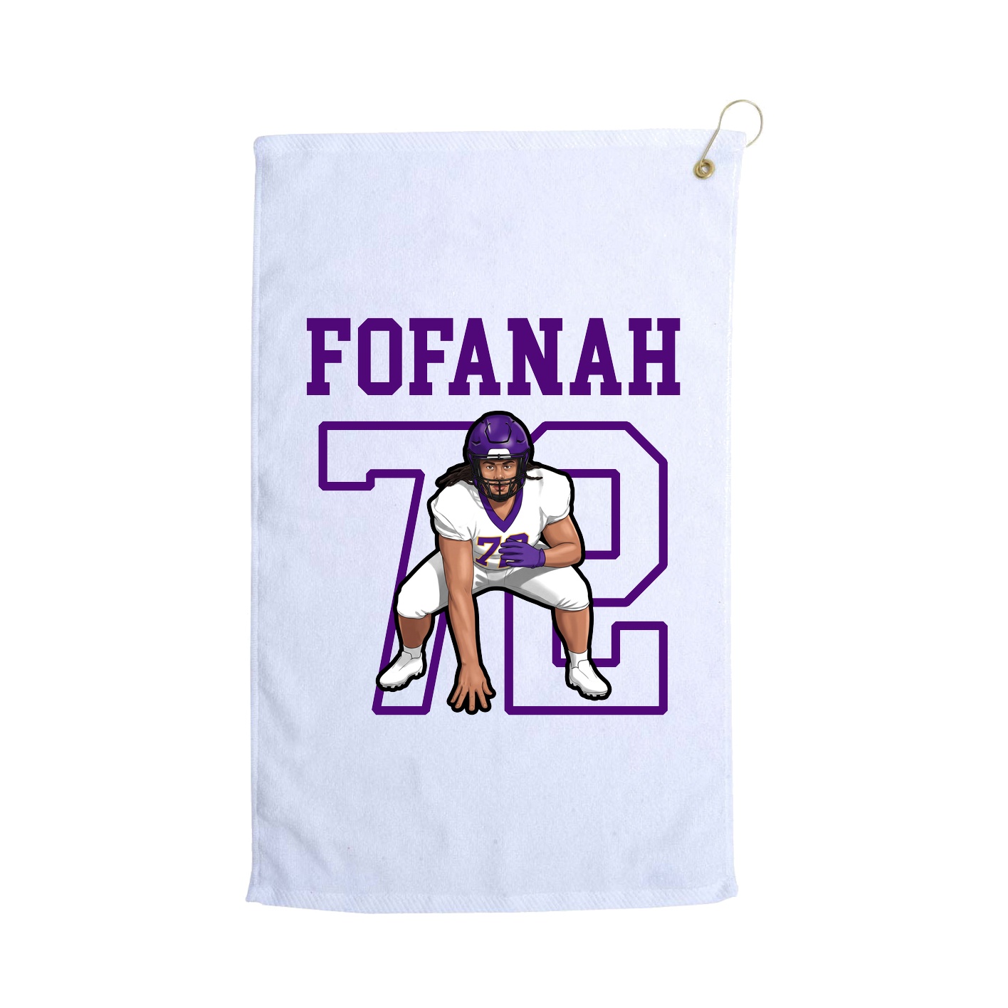 Golf Towel — Shirsey in White