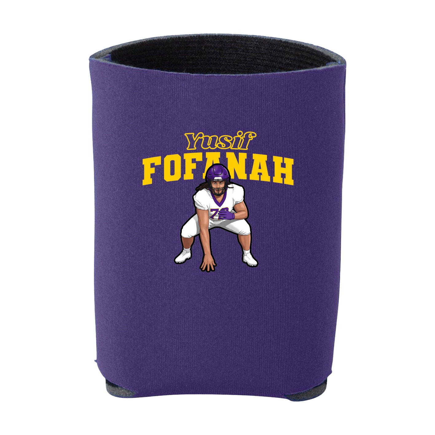 Can Holder — Name Arch in Purple