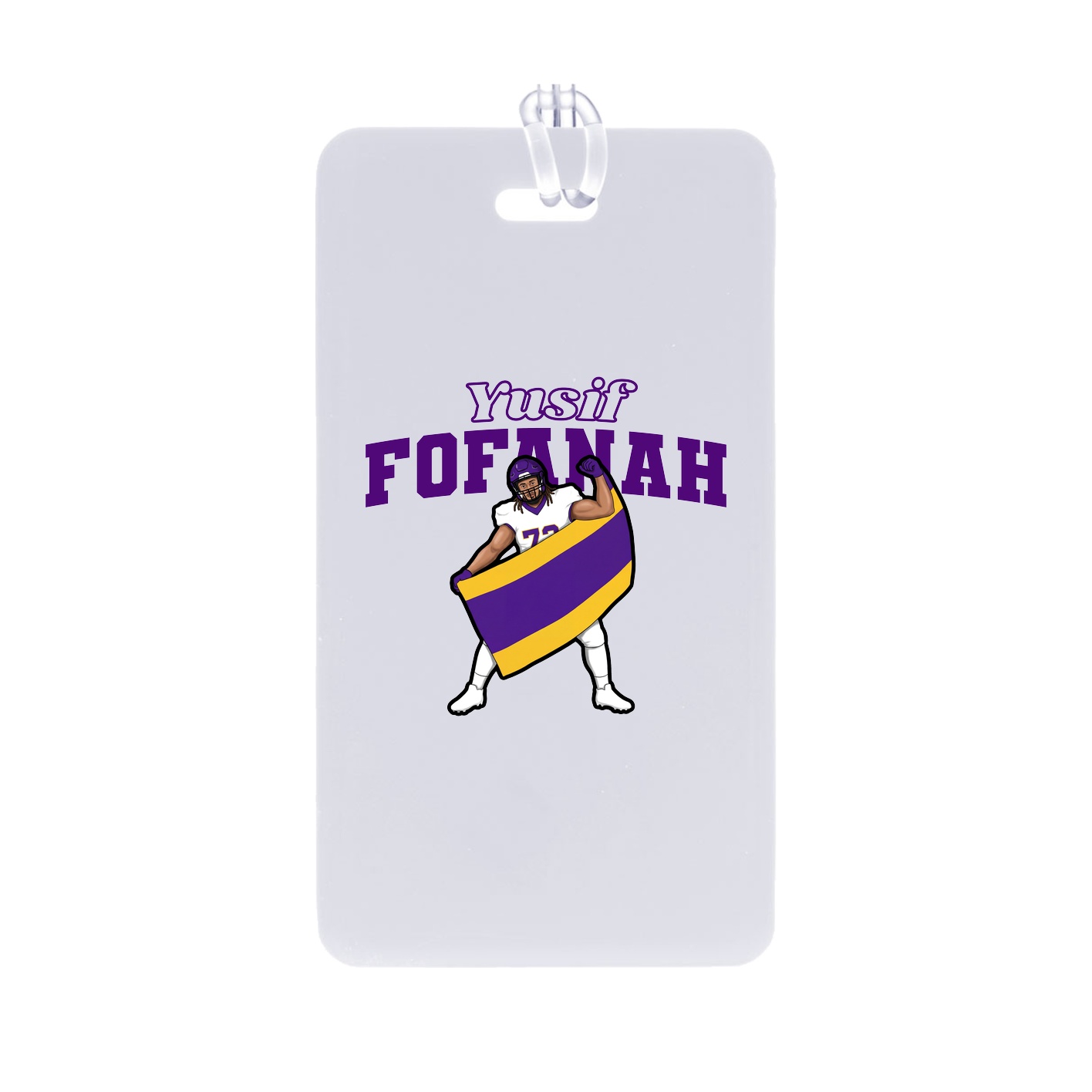 Bag Tag — Name Arch in Classic