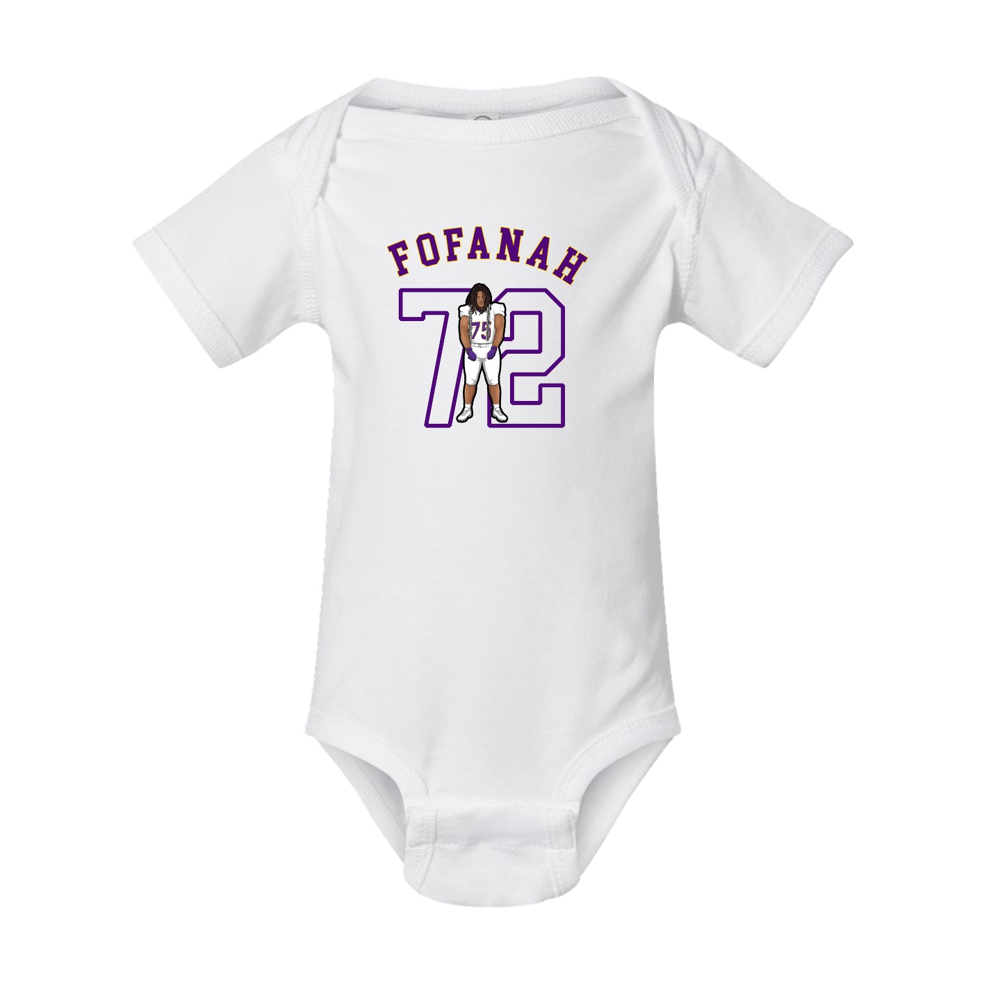 Baby Onesie — Shirsey Arch in White