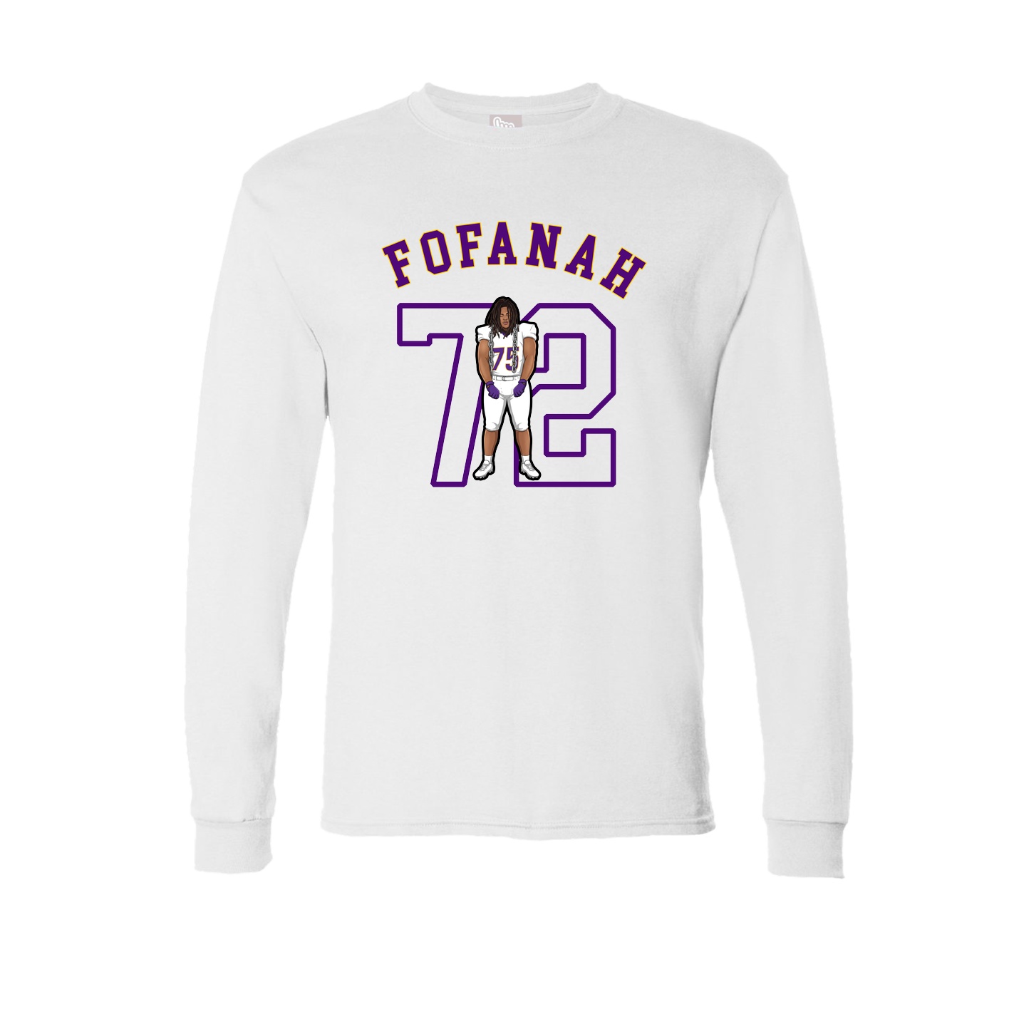 Long Sleeve Tee — Shirsey Arch in White