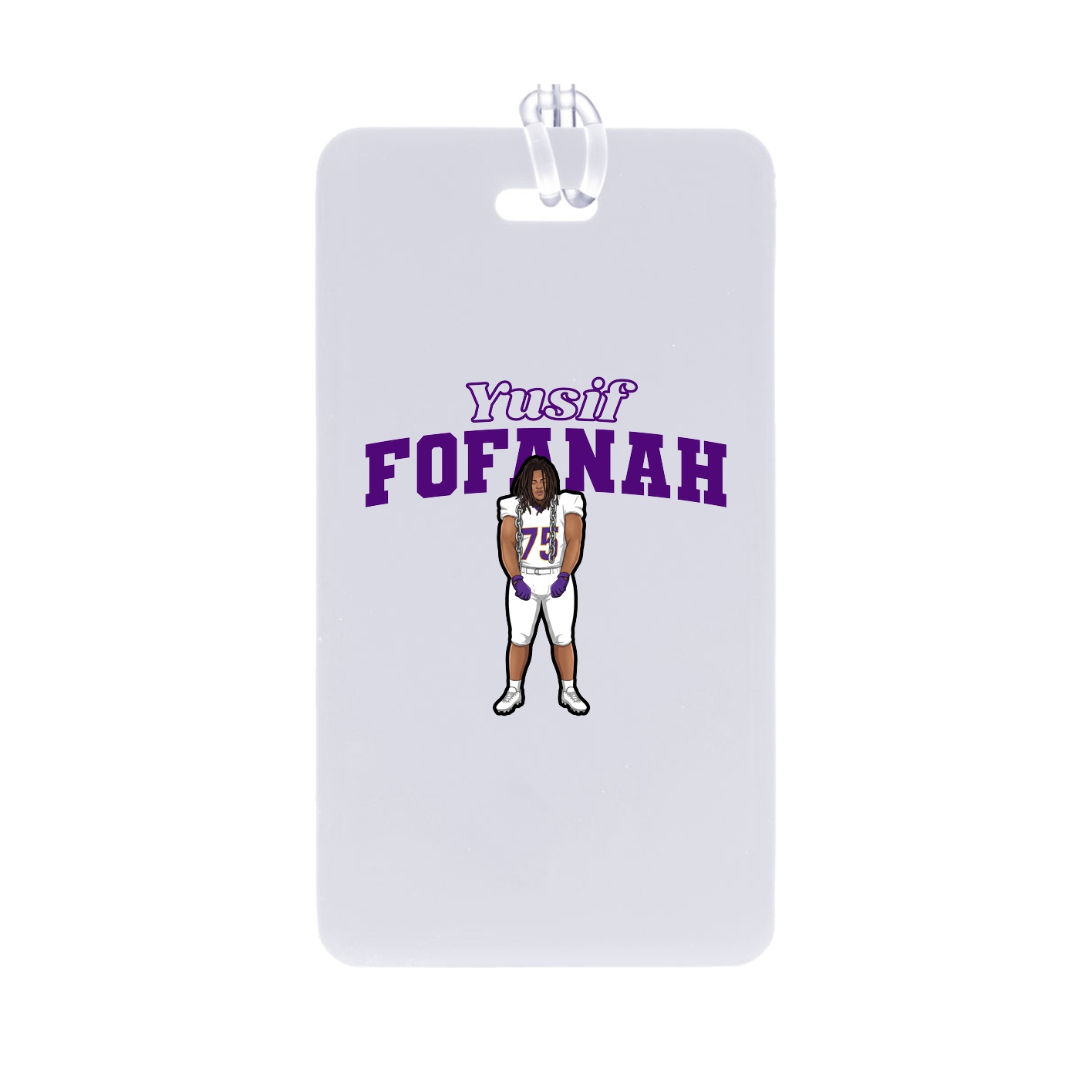 Bag Tag — Name Arch in Classic