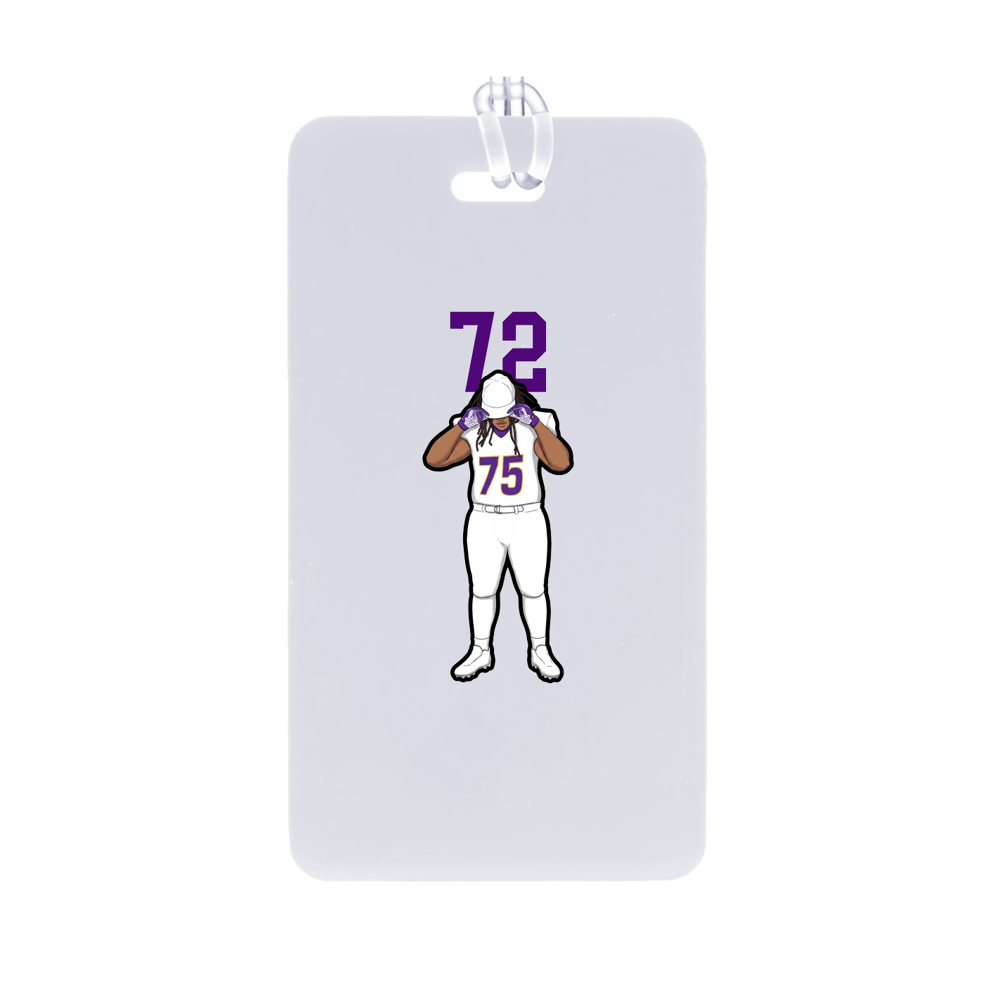 Bag Tag — Number Top in Classic