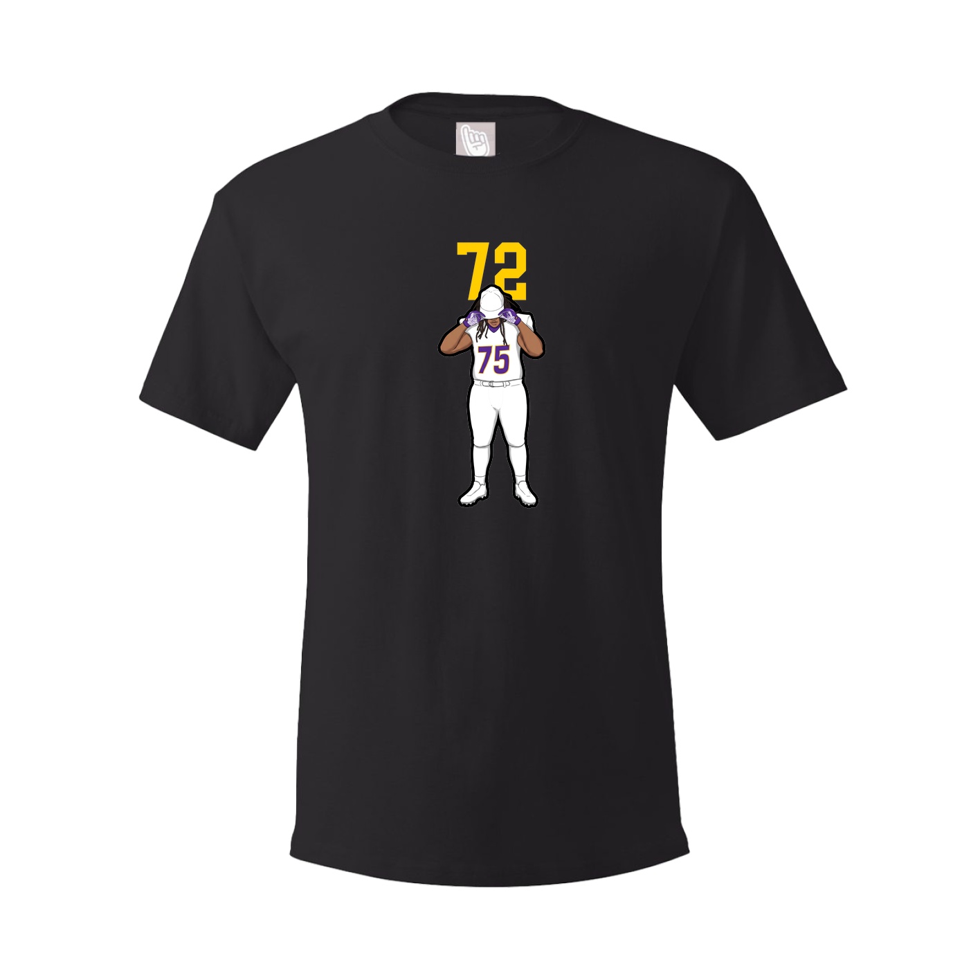 Tee — Number Top in Black