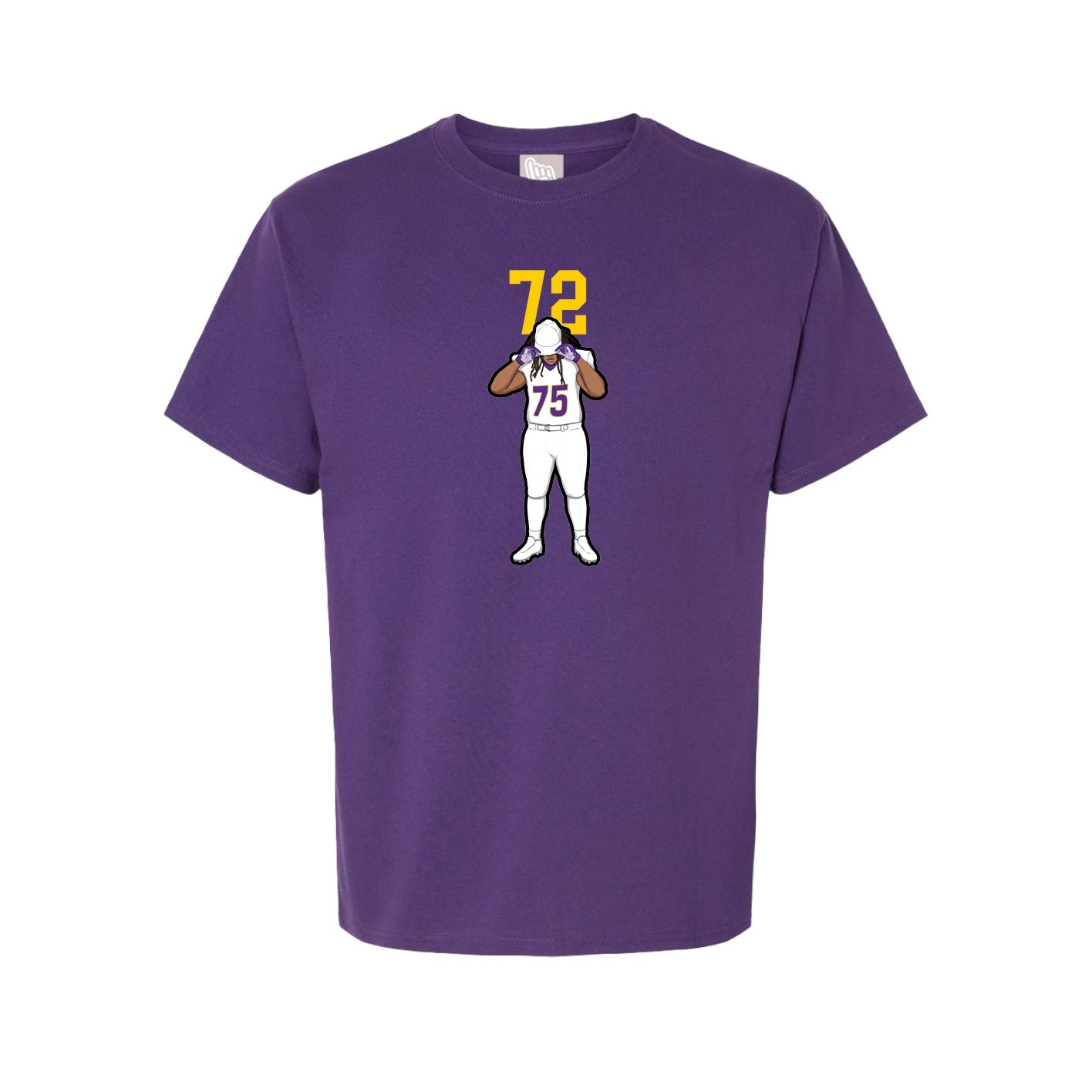 Tee — Number Top in Purple