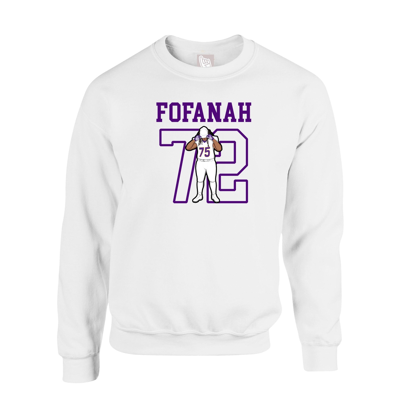 Fleece Crew — Shirsey in White
