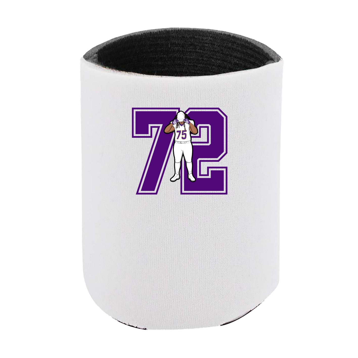 Can Holder — Number in White