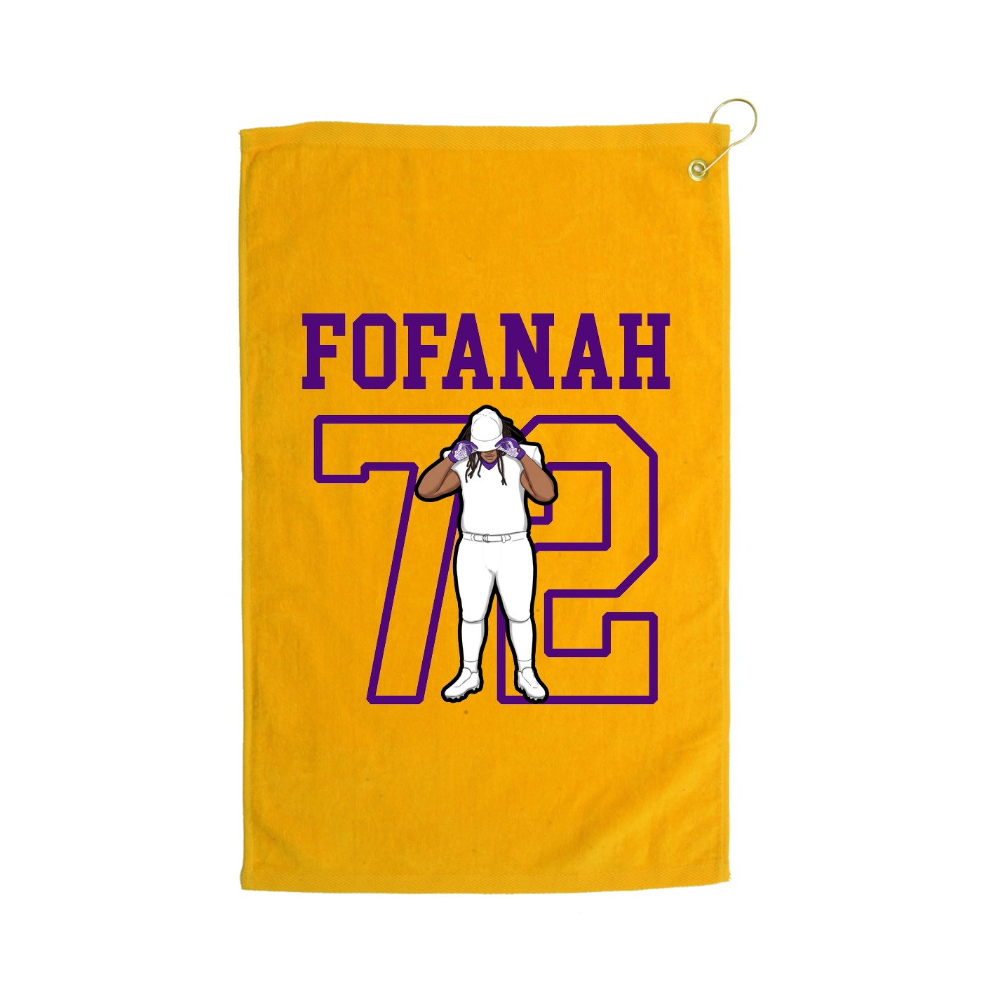 Golf Towel — Shirsey in Gold