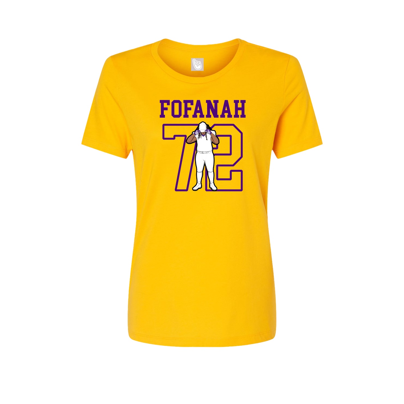 Womens Tee — Shirsey in Gold