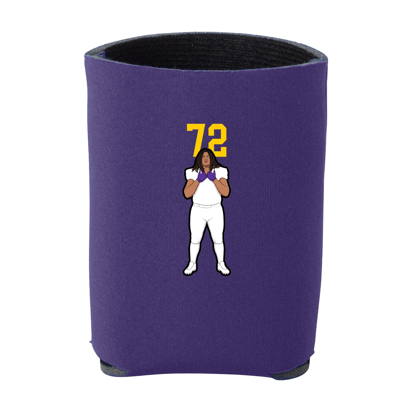 Can Holder — Number Top in Purple