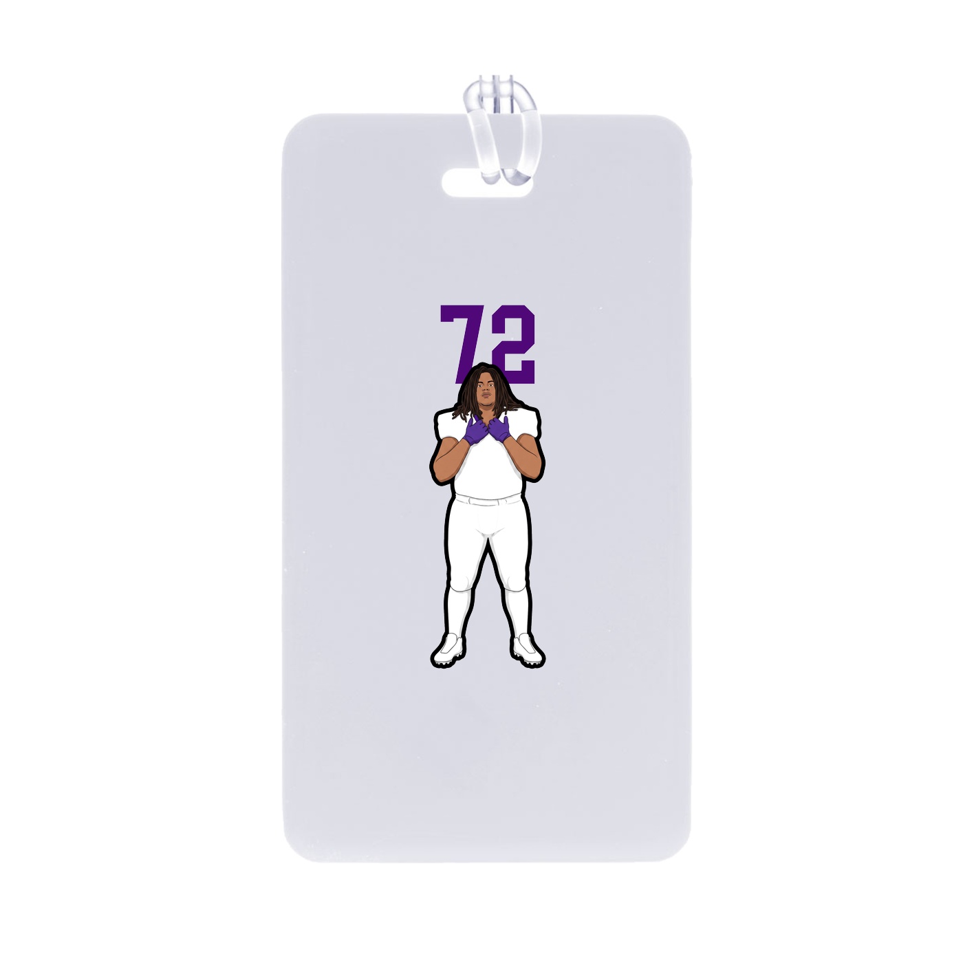 Bag Tag — Number Top in Classic