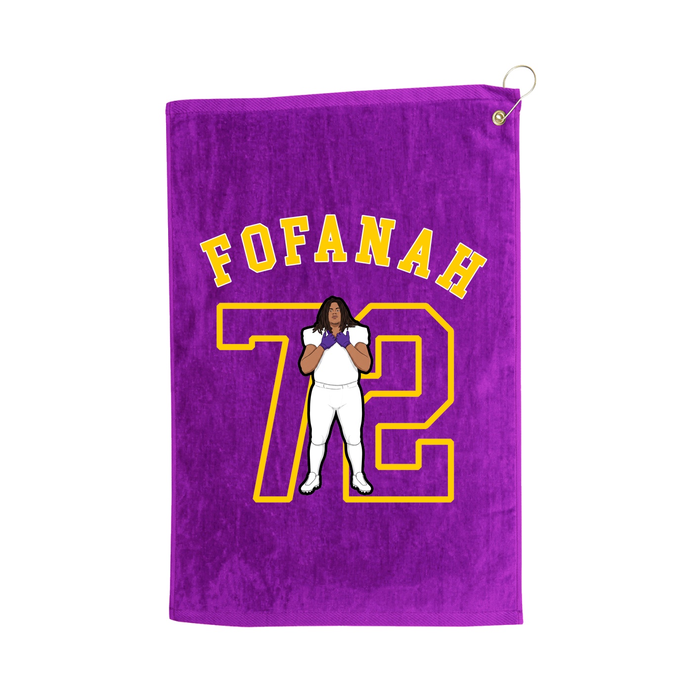 Golf Towel — Shirsey Arch in Purple