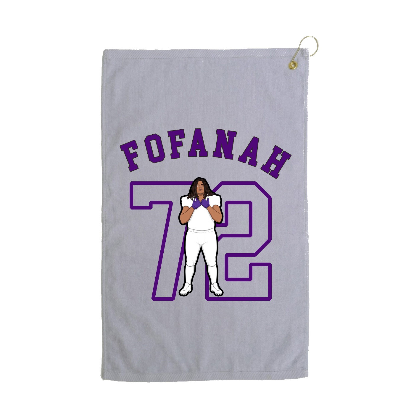 Golf Towel — Shirsey Arch in Grey