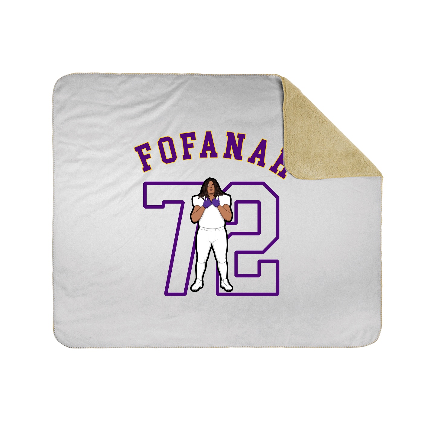 Throw Blanket — Shirsey Arch in White