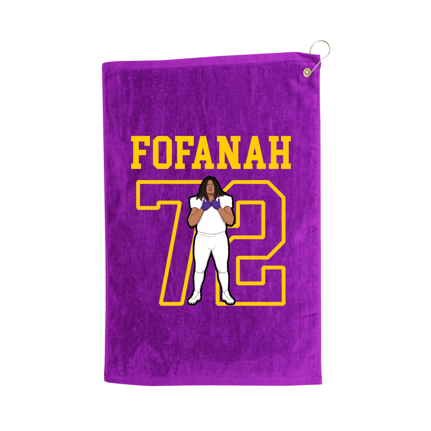 Golf Towel — Shirsey in Purple