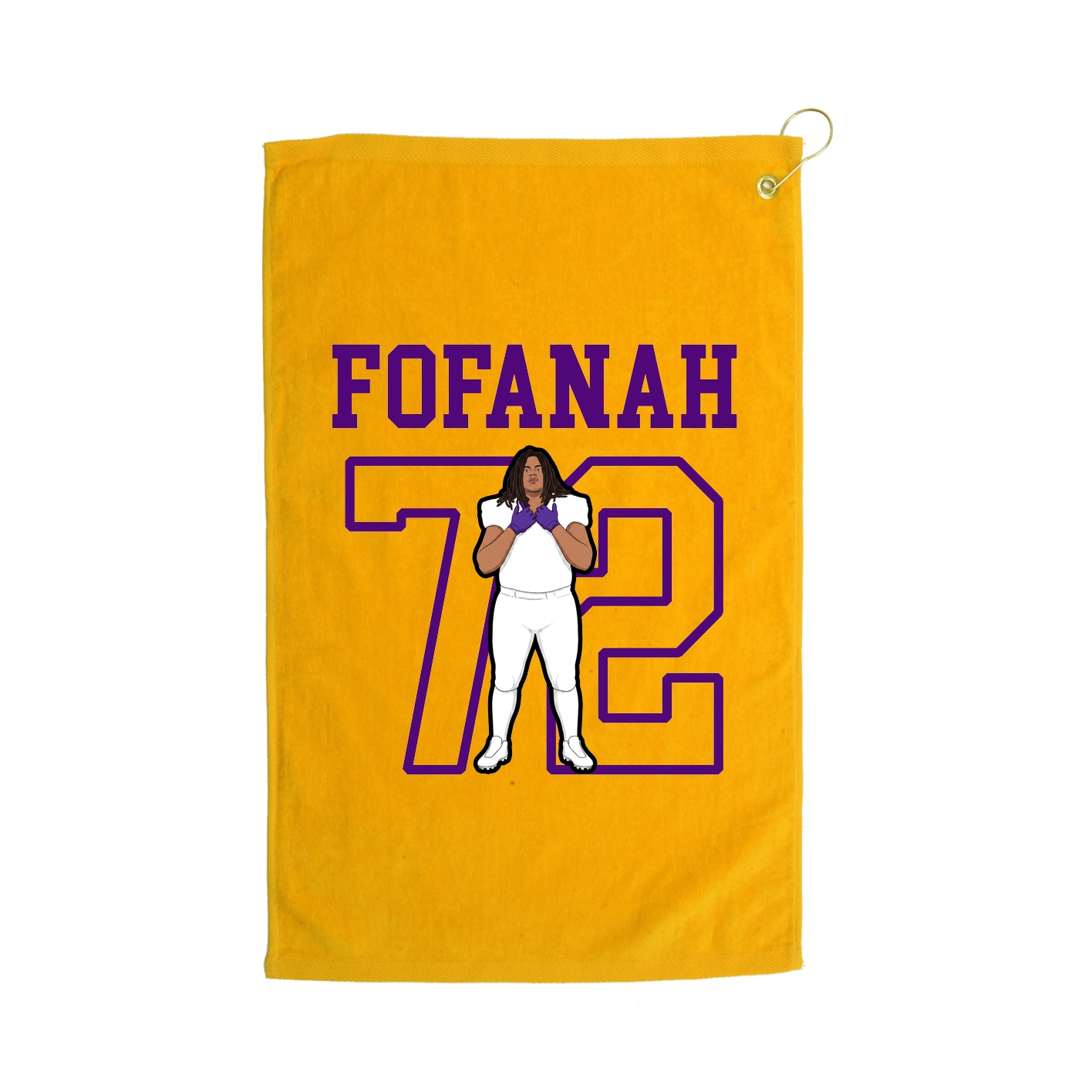 Golf Towel — Shirsey in Gold