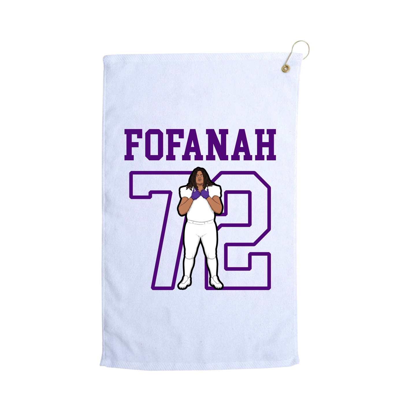 Golf Towel — Shirsey in White