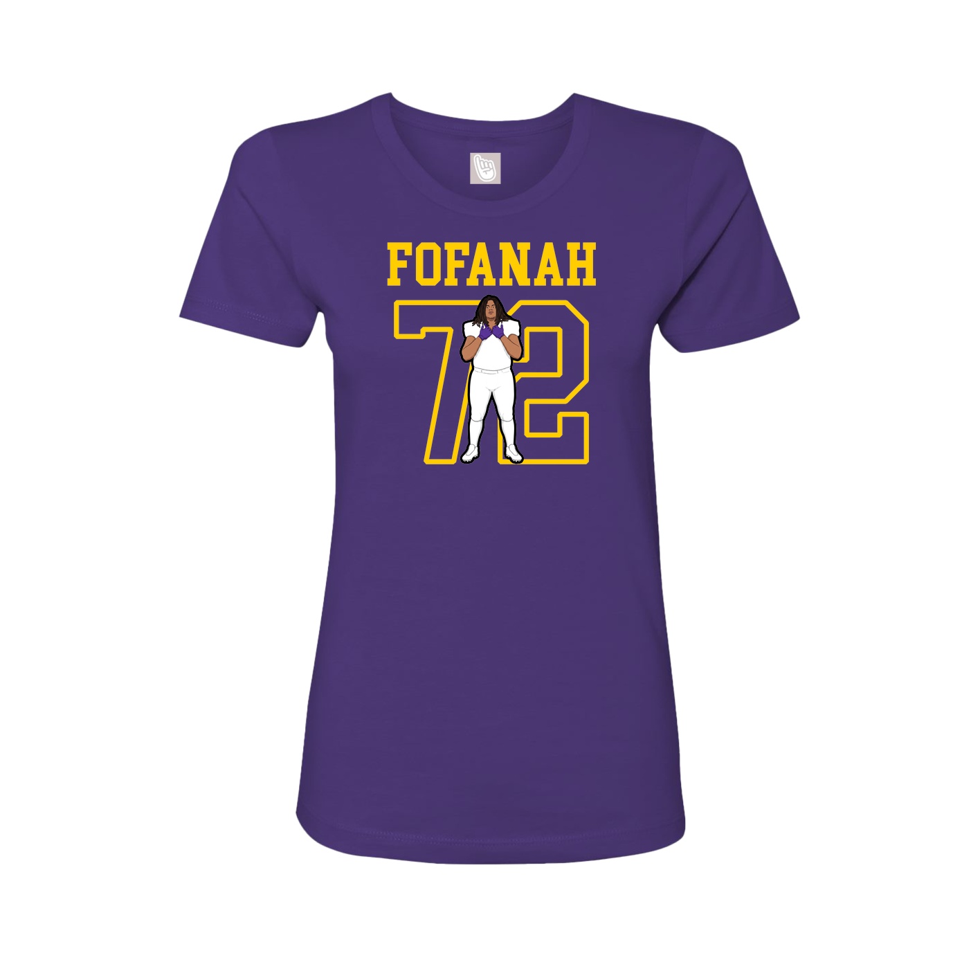 Womens Tee — Shirsey in Purple