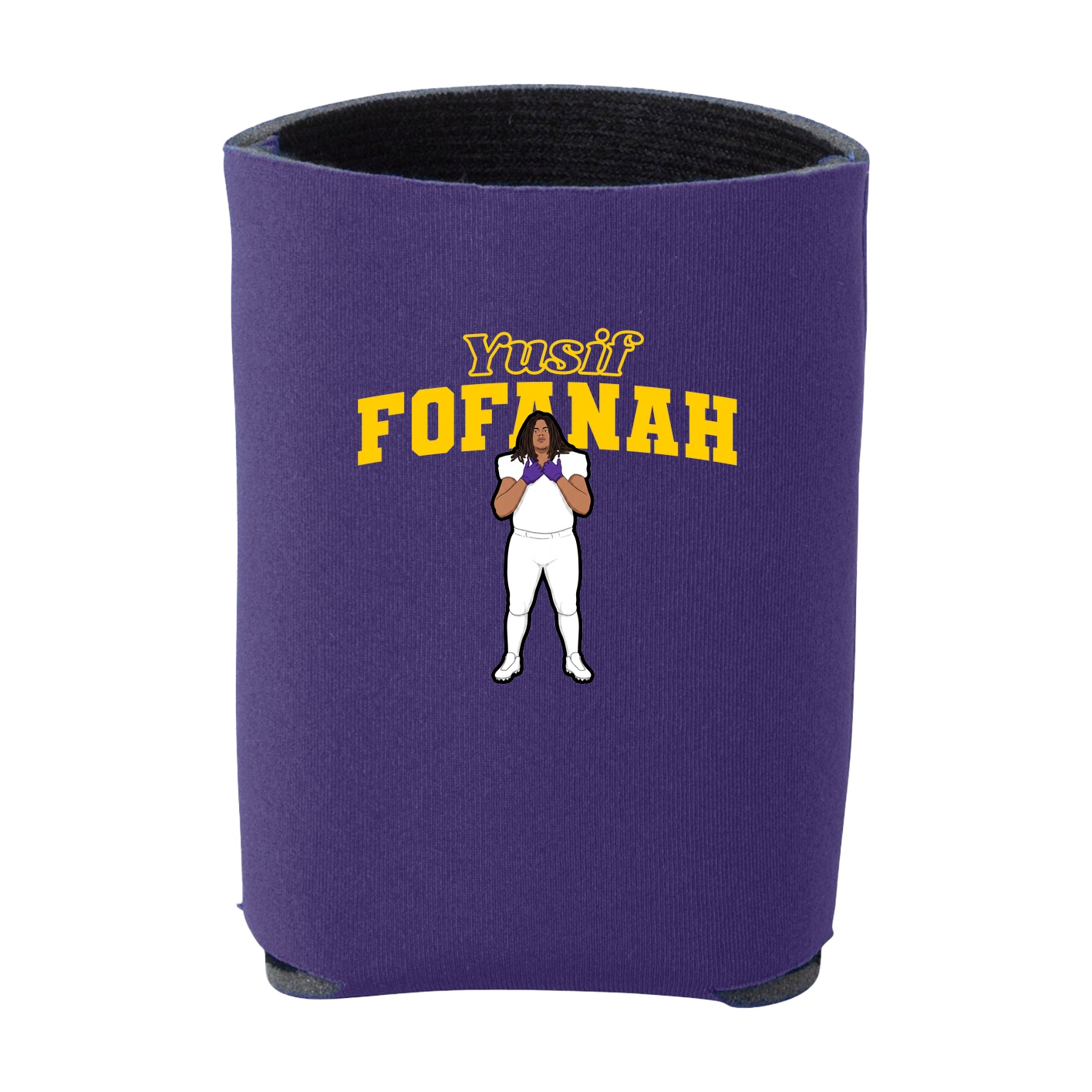 Can Holder — Name Arch in Purple