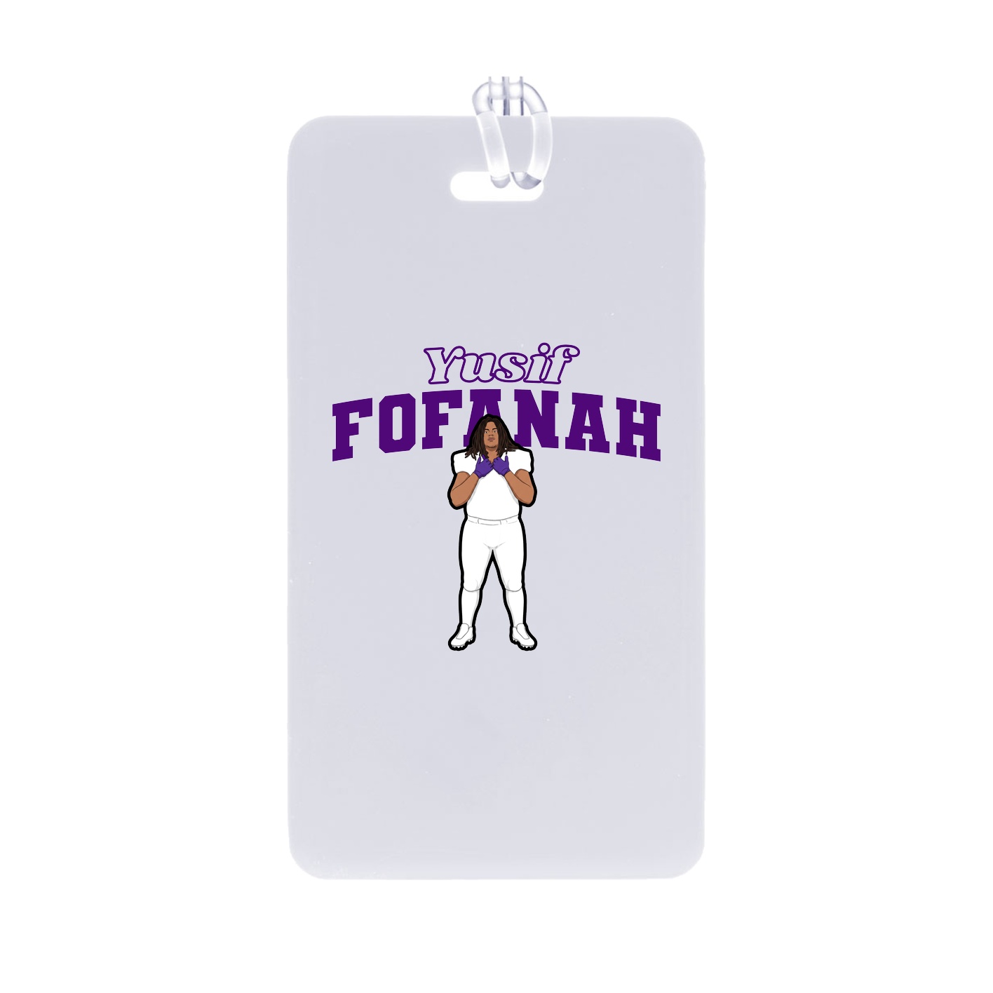 Bag Tag — Name Arch in Classic